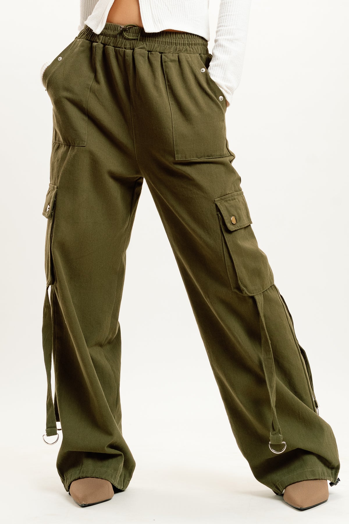 Olive Street Style Cargo Pant