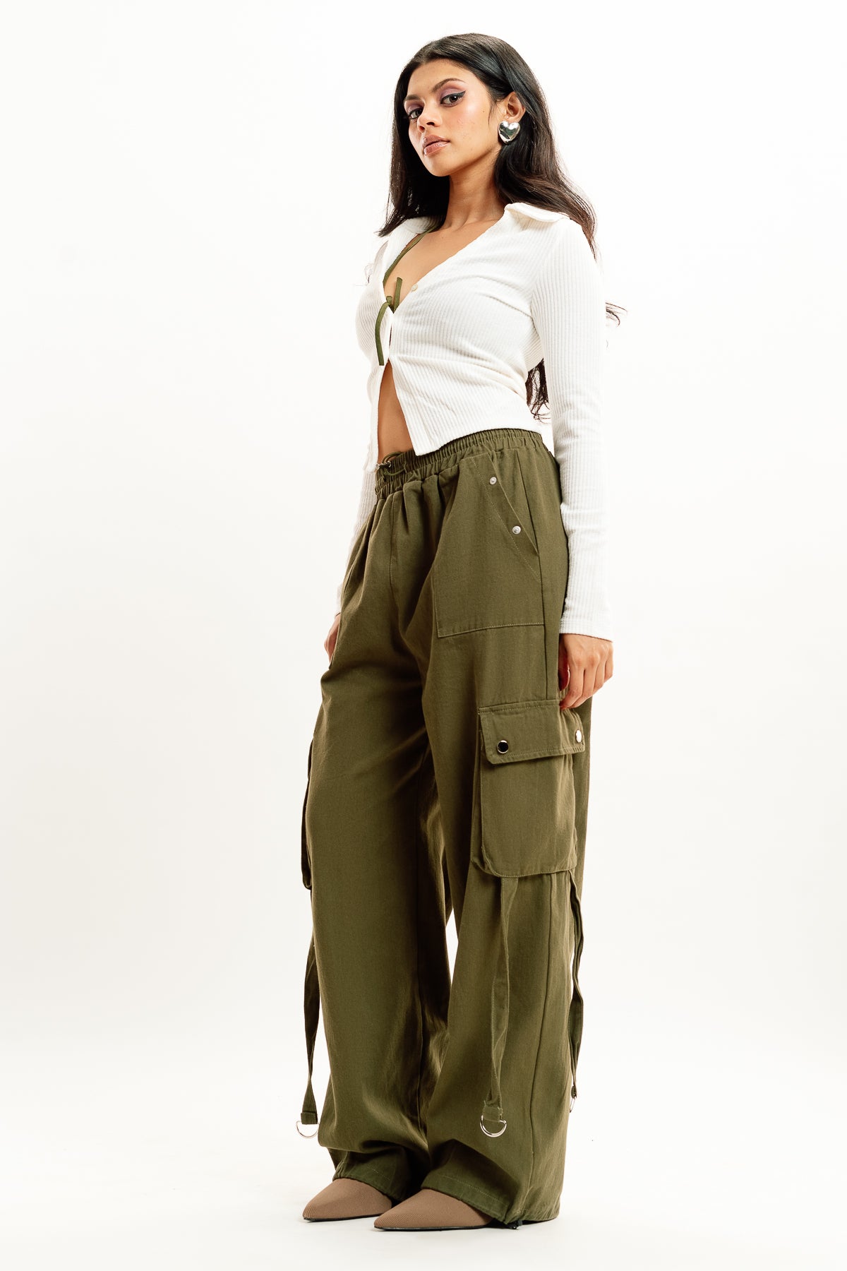 Olive Street Style Cargo Pant