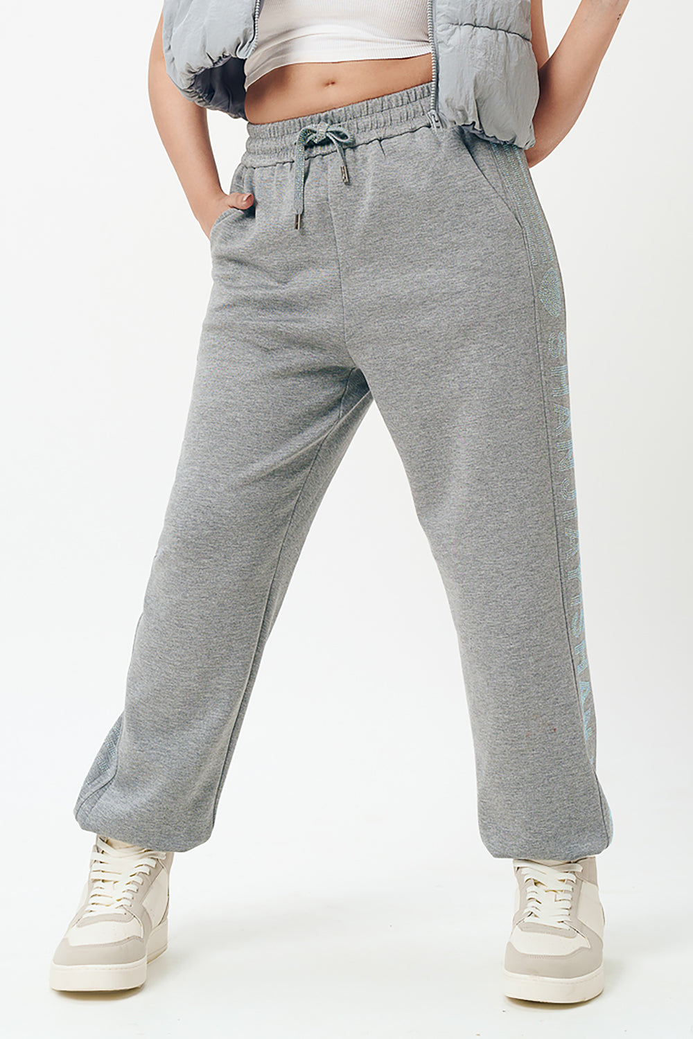 Sparkle Grey Joggers