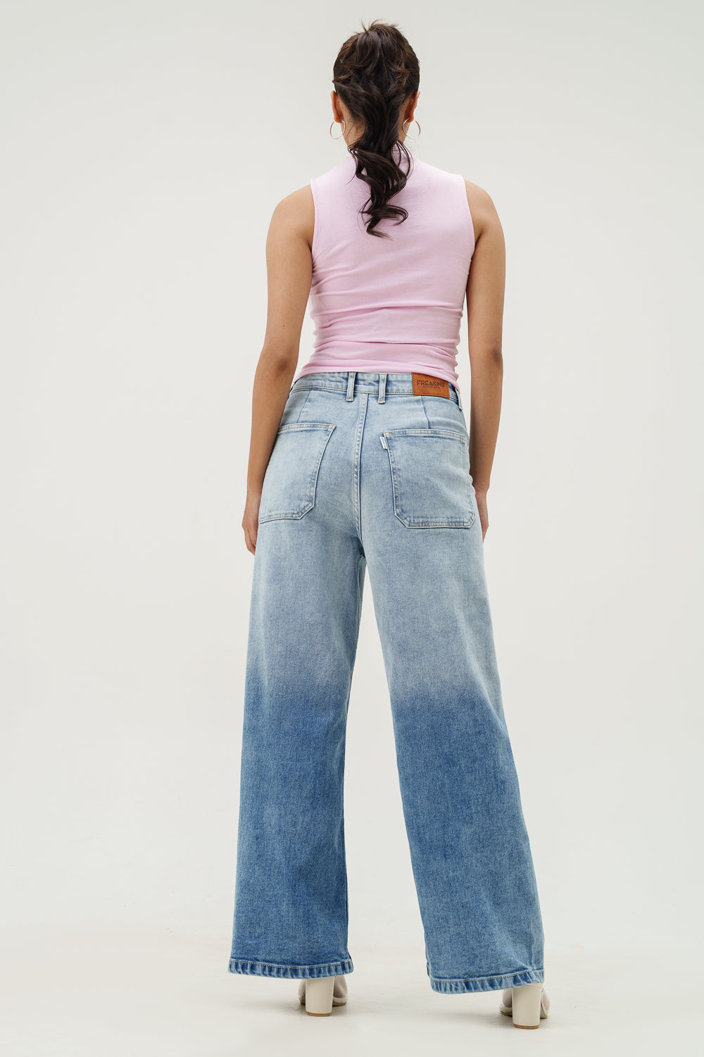 Celestial Shift Retro Flare Stretch Jeans