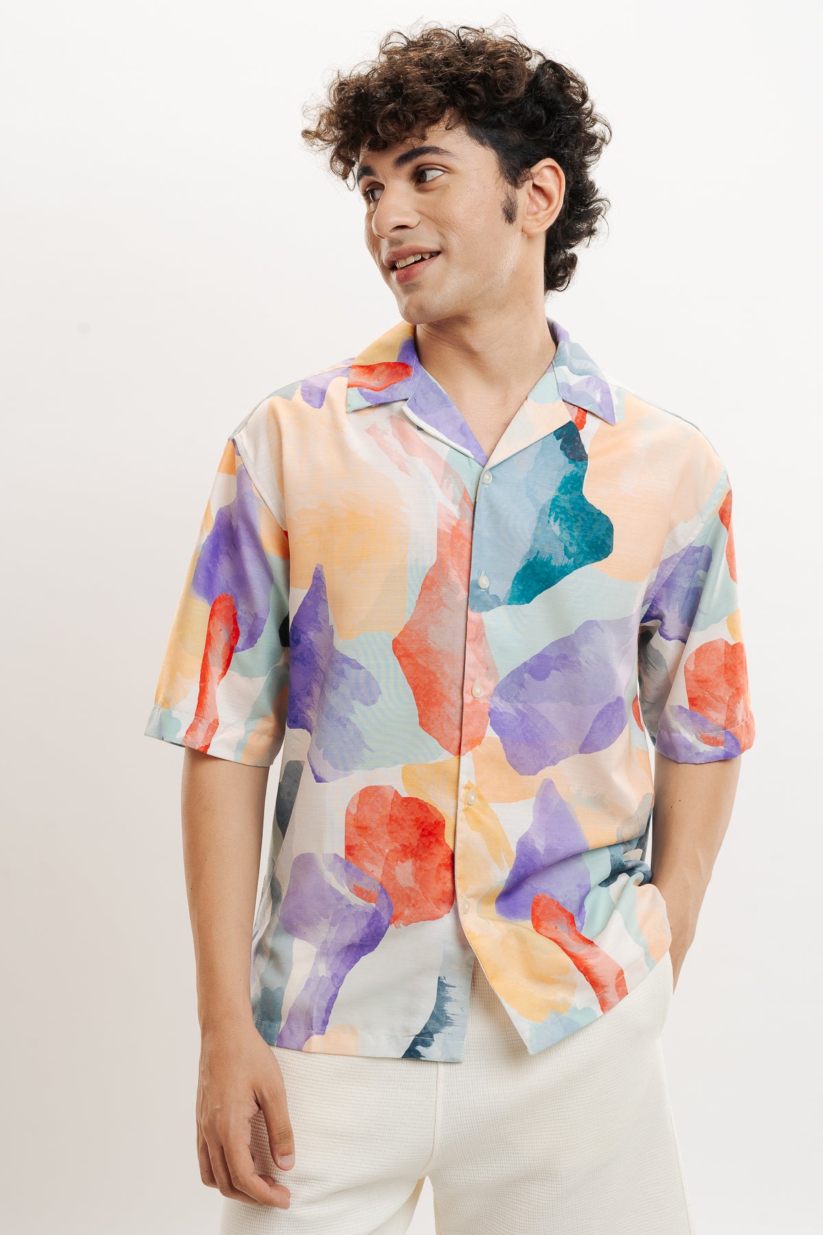 Tooti Frooti Print Men's Resort Shirt