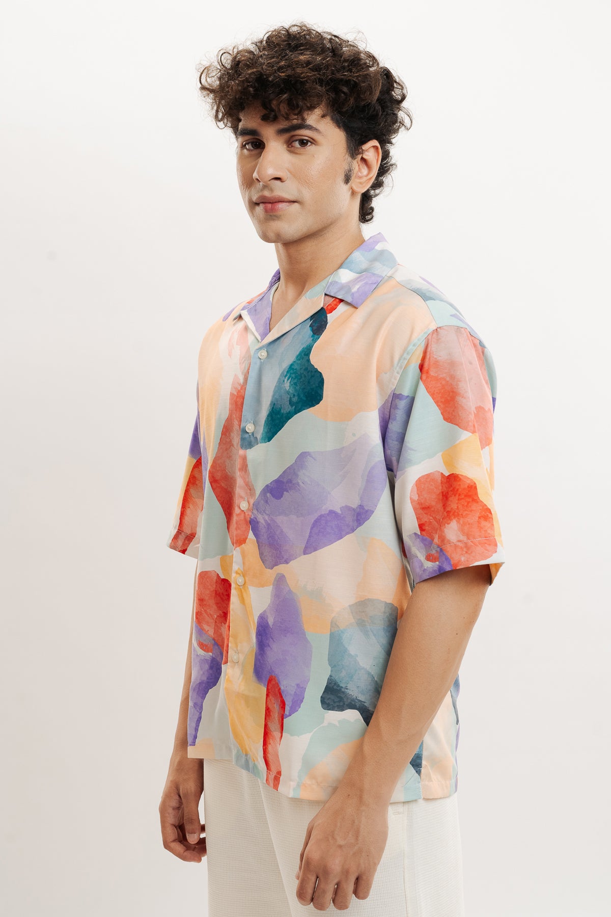 Tooti Frooti Print Men's Resort Shirt