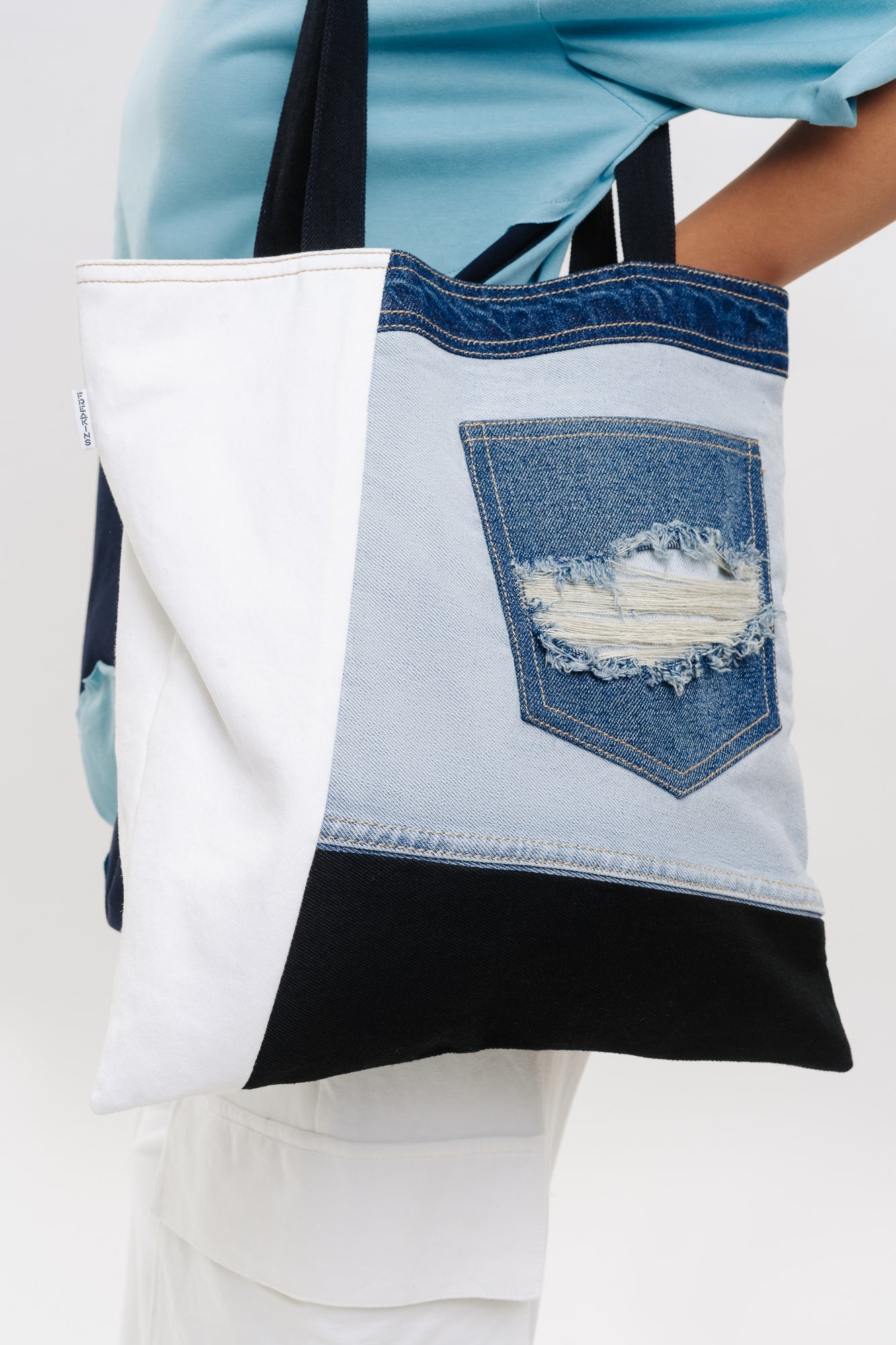 MIX MEDIA TOTE BAG