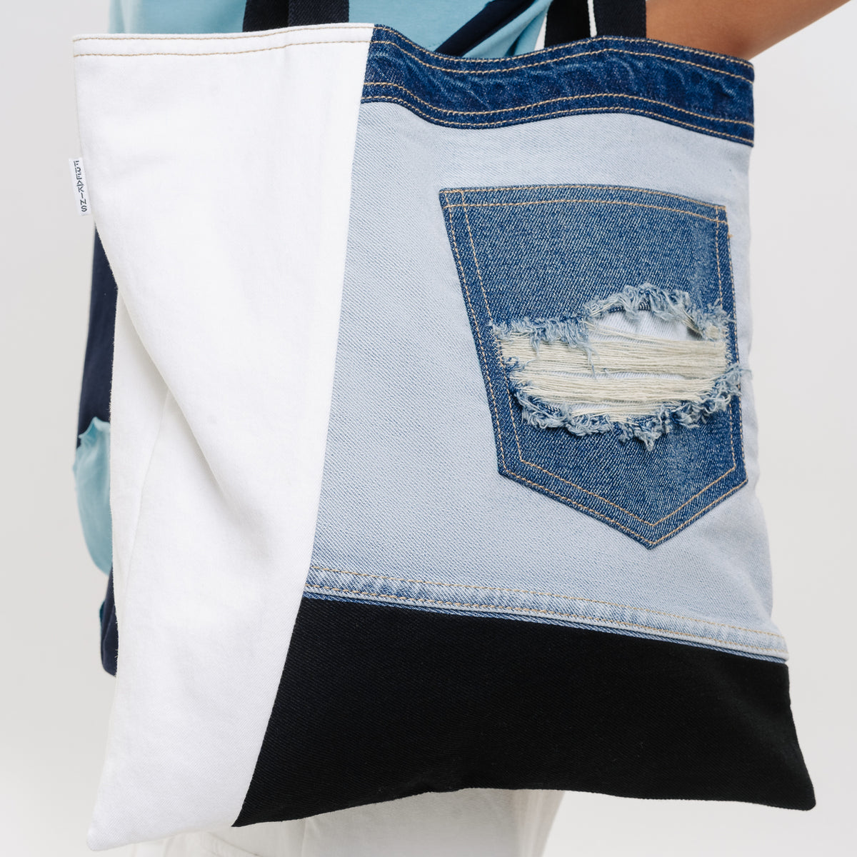 Mix Media Tote Bag