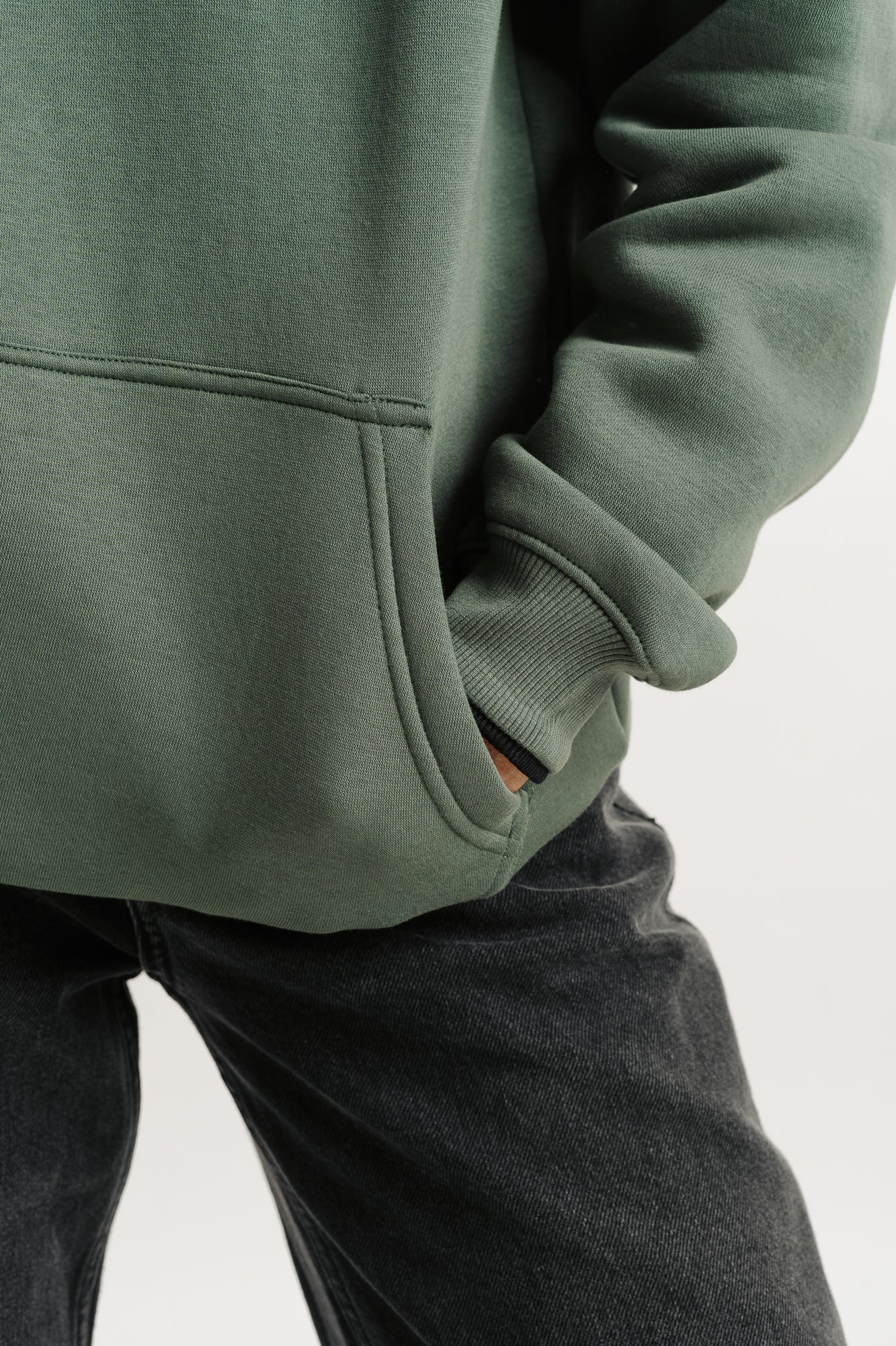 Pistachio Cut & Sew Hoodie