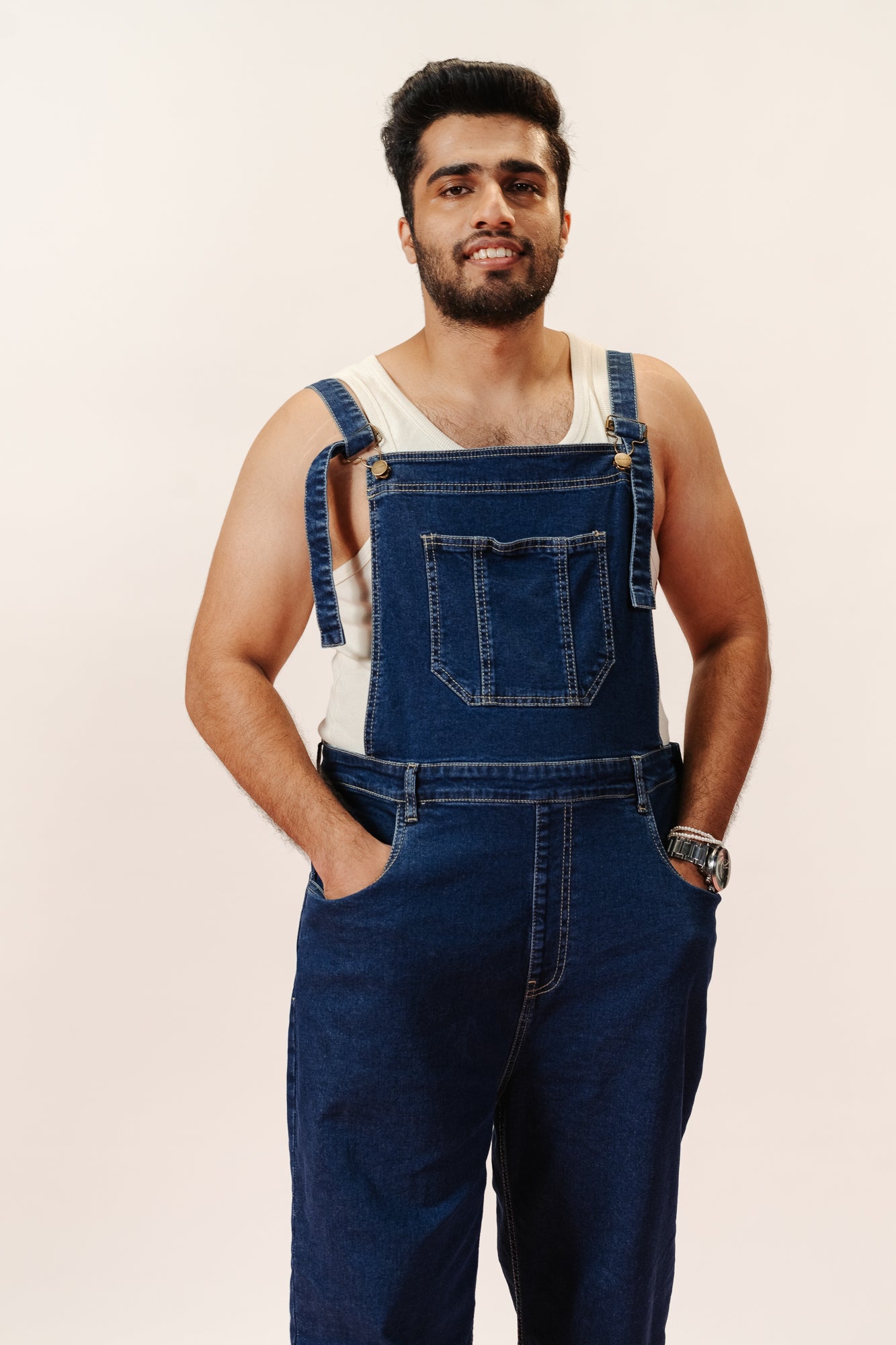 CLASSIC INDIGO MEN'S STRETCH DUNGAREE