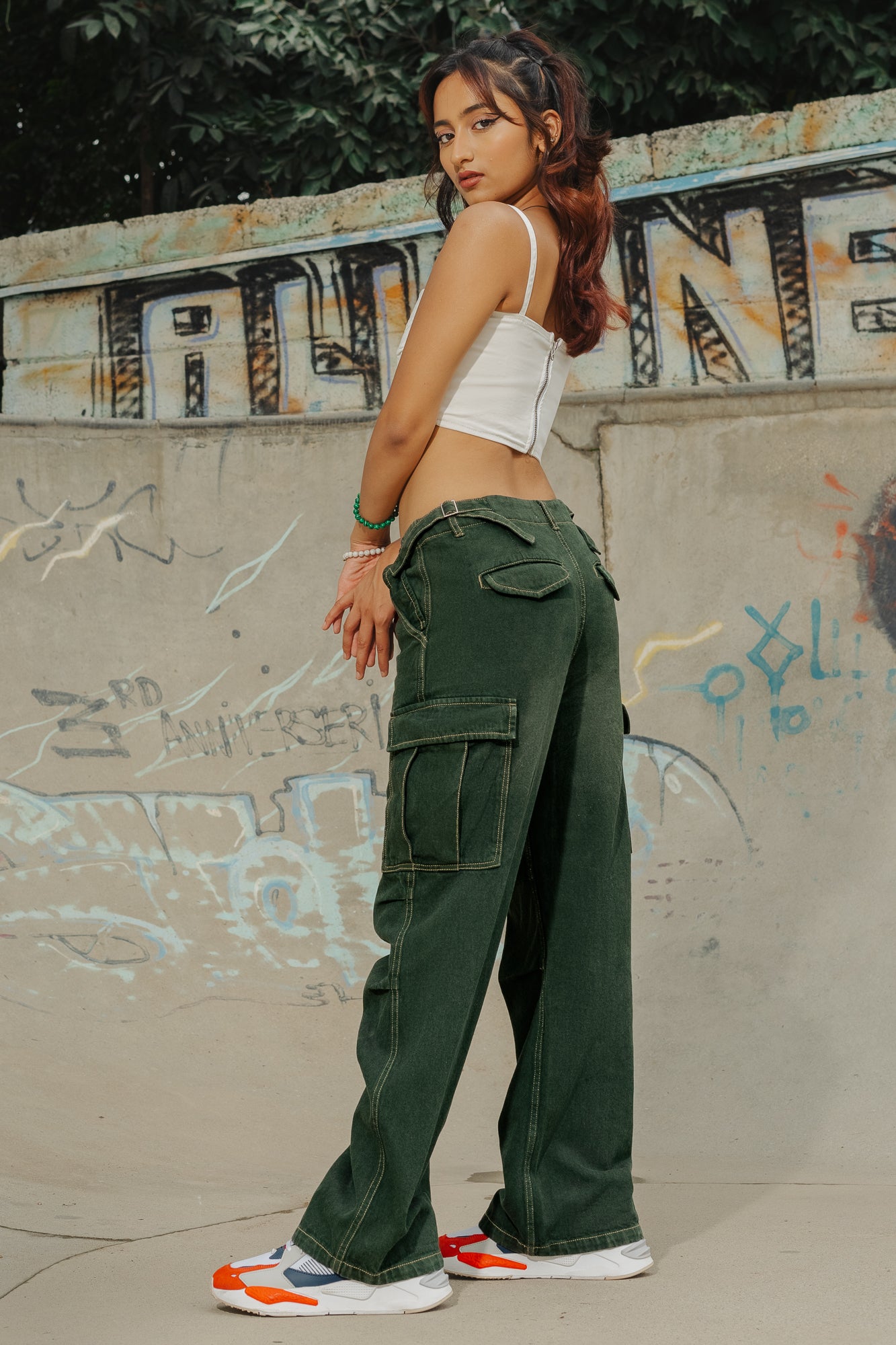 Green Cargo Pocket Pants – Your Drip