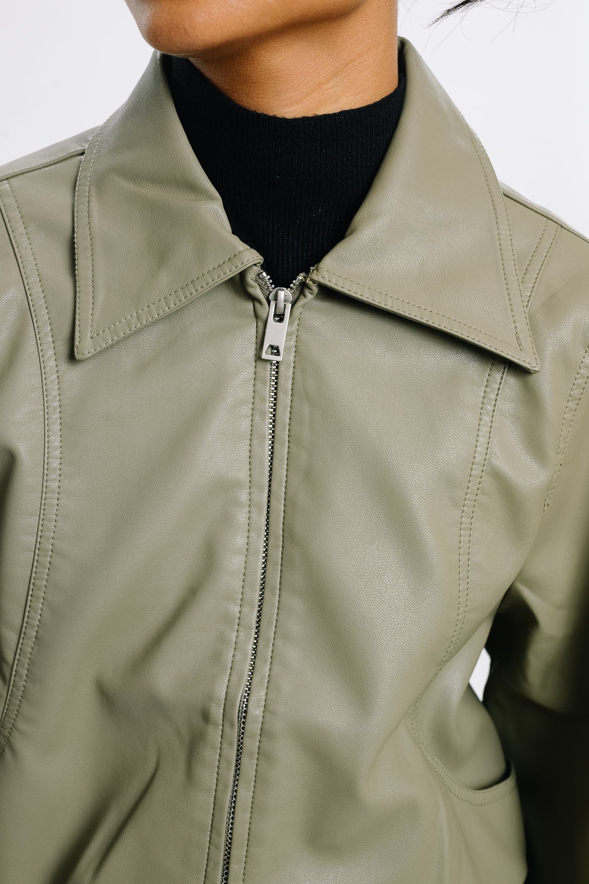 Men's Car Coat Leather Jacket - Four Button Jacket | Reed Sport Wear