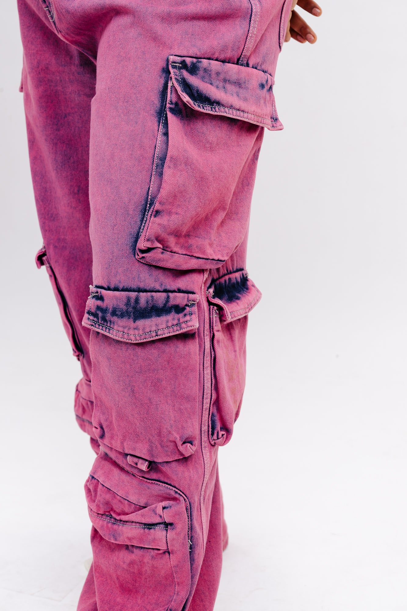 Denim Too Pink Utility Cargo