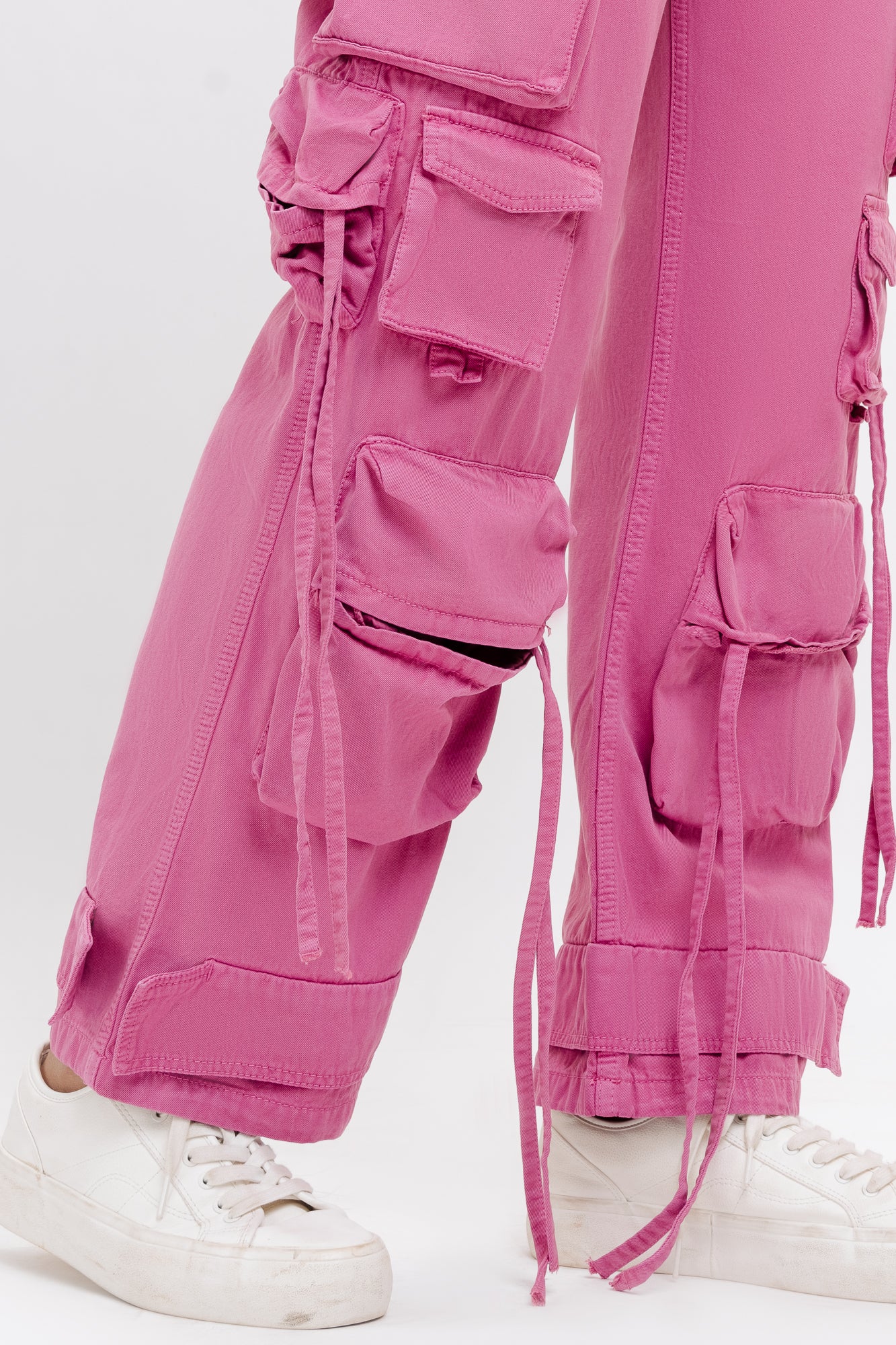 UFO Parachute Cargo Pants/Hot Pink 83840 – Thirteen Crosby