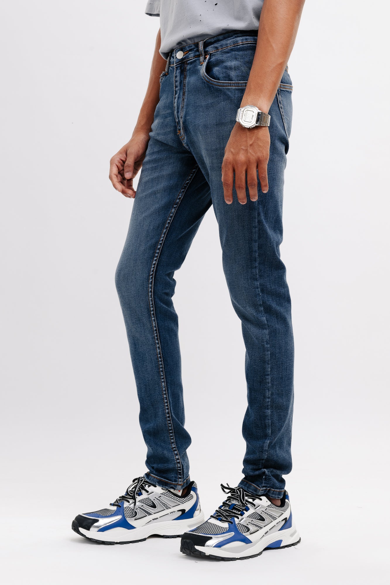 Blue Denim Mens Skinny Denim Jeans at Rs 520/piece in South 24 Parganas |  ID: 19652418355