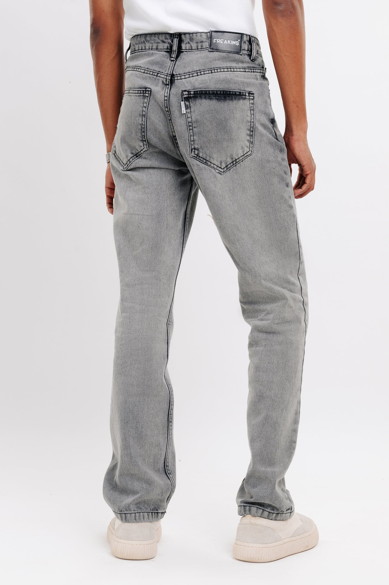CHARCOAL MENS STRAIGHT JEANS