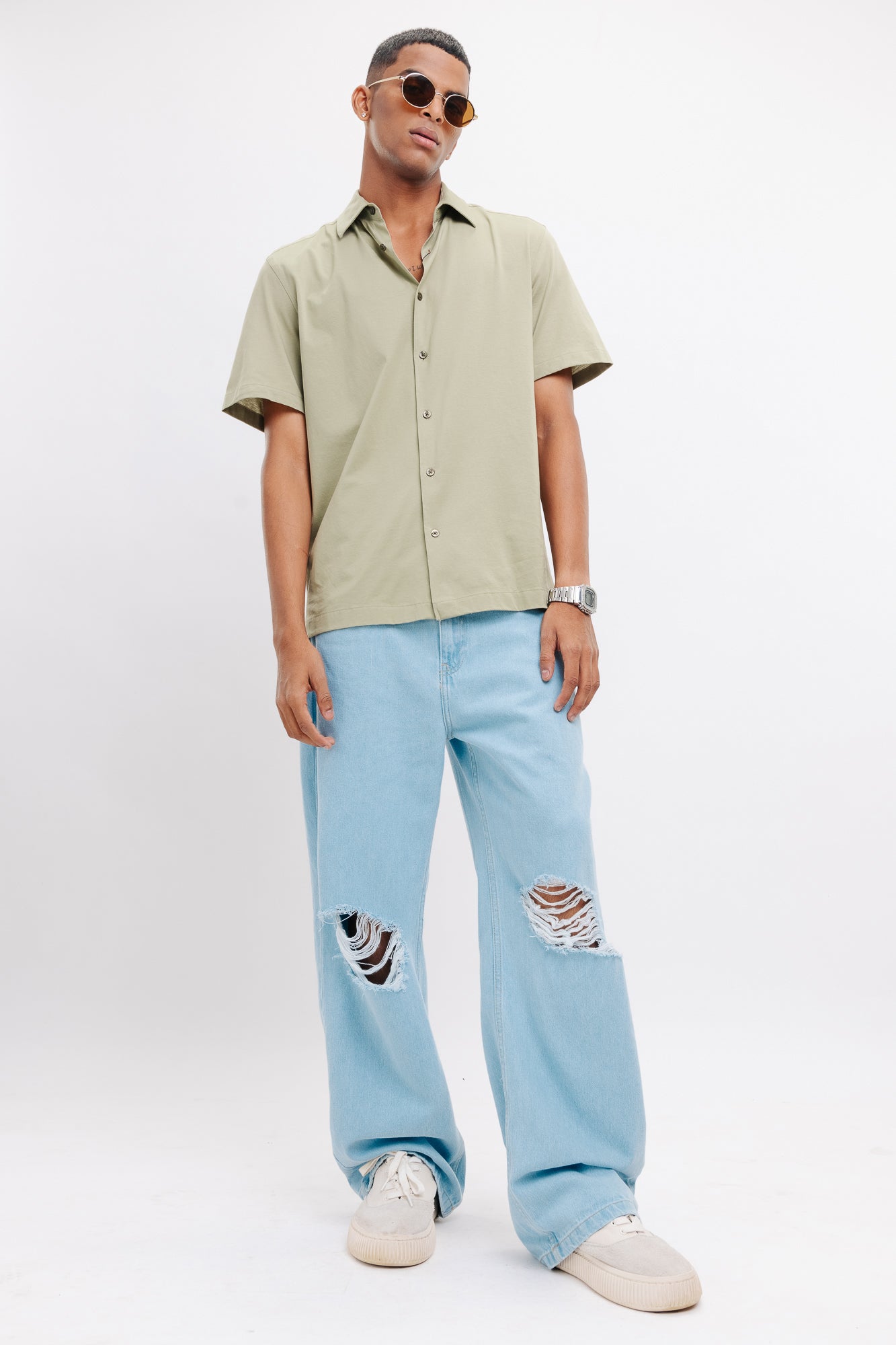 Men's Brown Safari Cargos