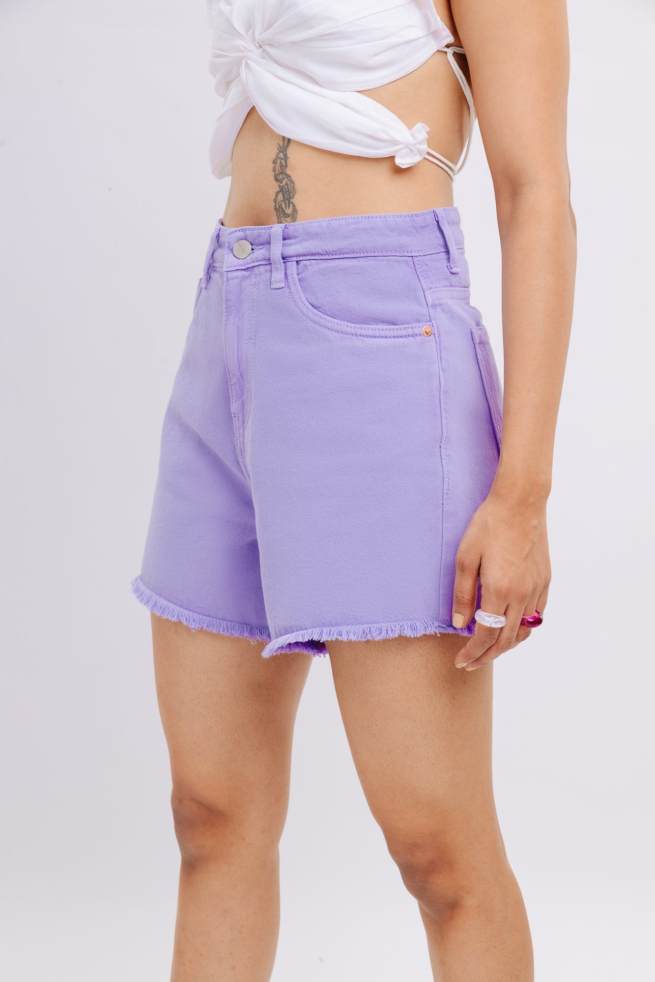 Pink Purple Denim Shorts Lee Denim Shorts Women high Waisted Jean Shorts  distressed Jean Shorts upcycled Dyed Shorts grunge Shorts 45 - Etsy