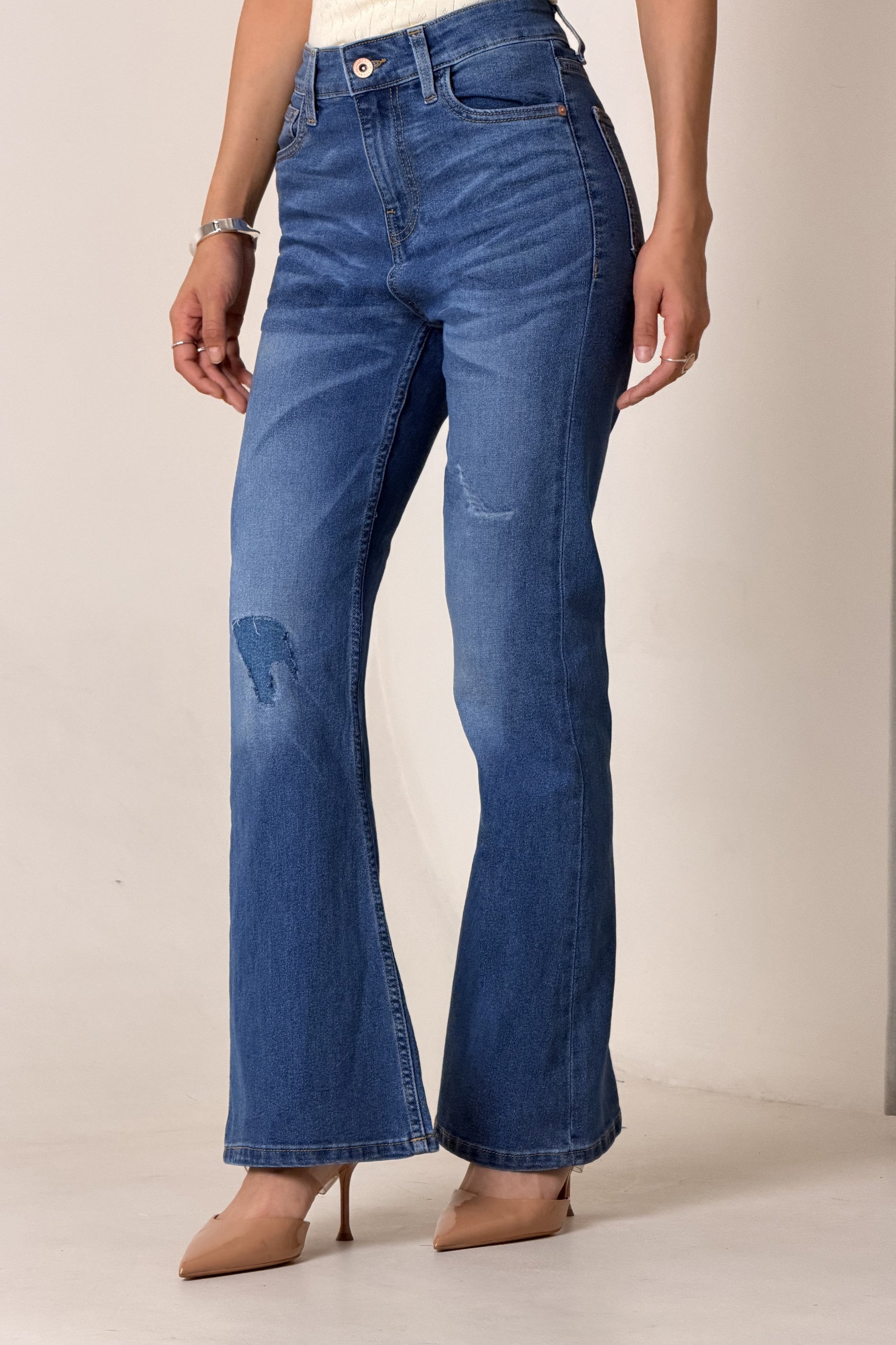 Patch Me Up Bootcut Jeans