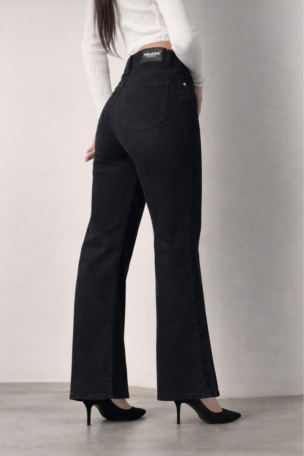 After Dark Wide Leg Jeans