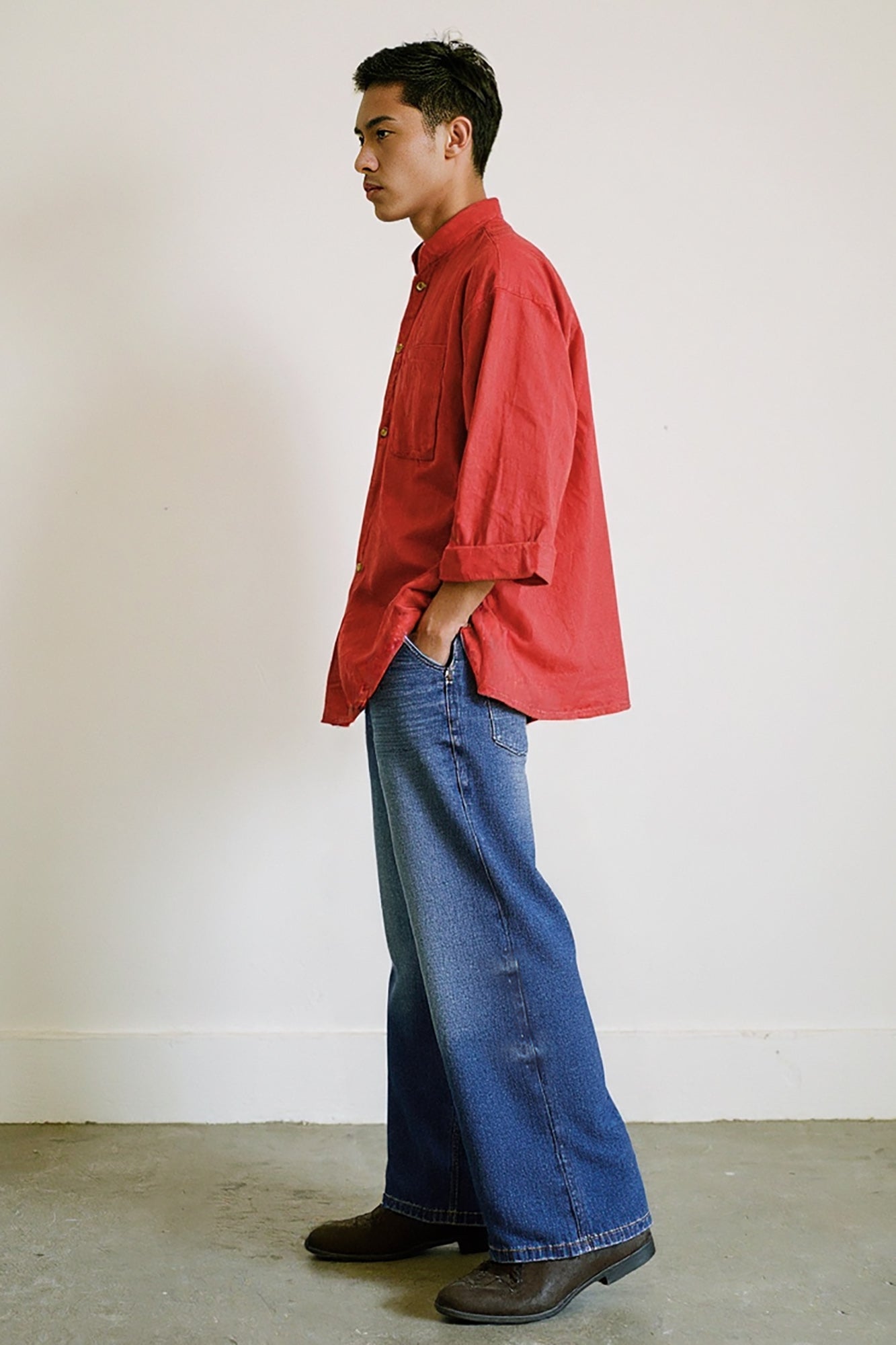 Bolt Blue Men's Straight Jeans