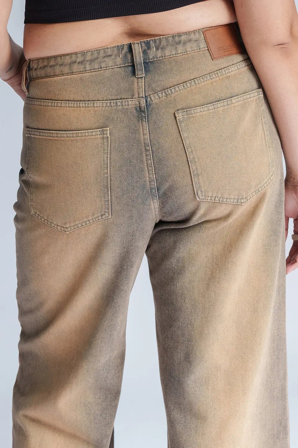 Dusty Dusk Curve Wide Leg Jeans