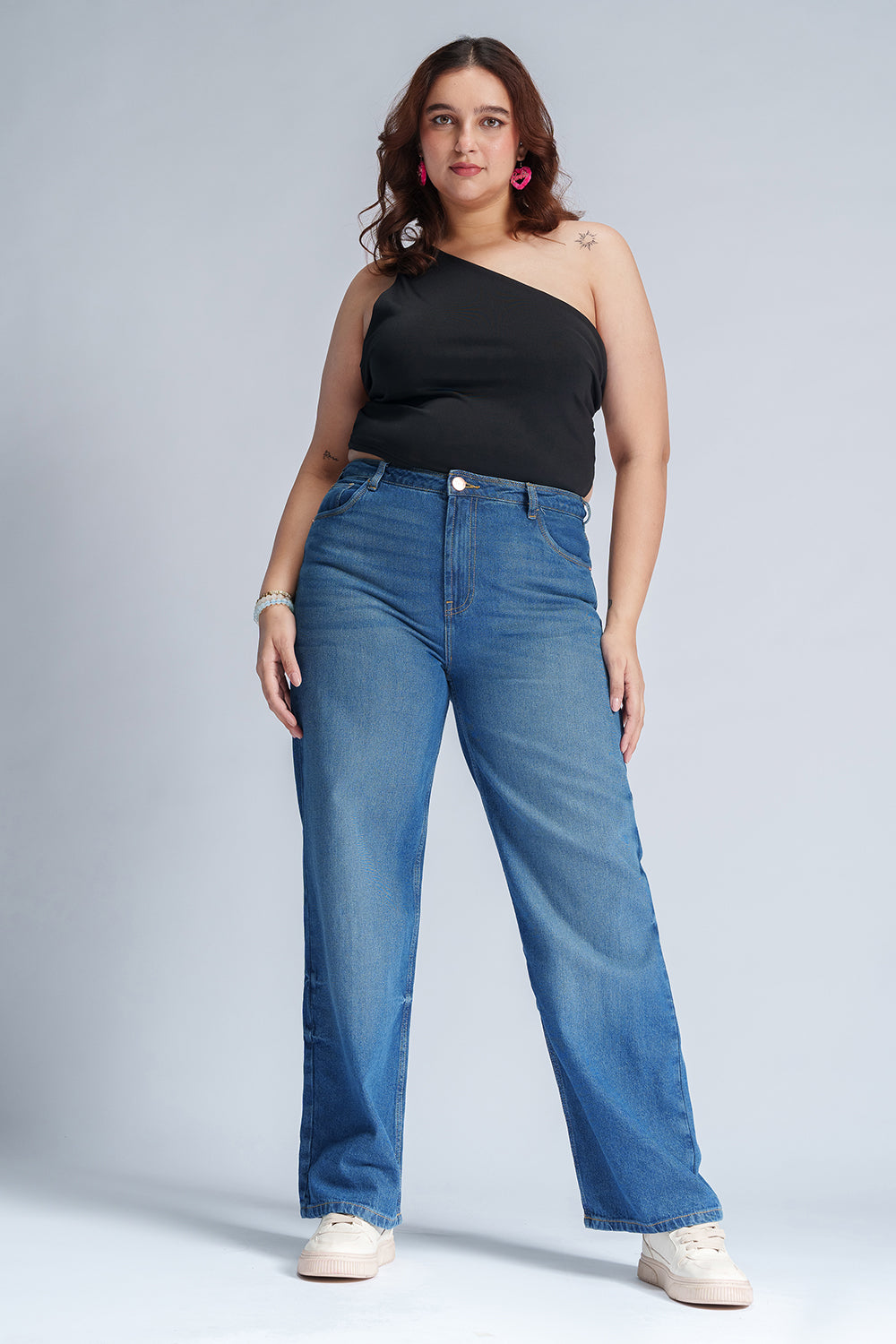 Serene Indigo Curve Straight Fit Jeans