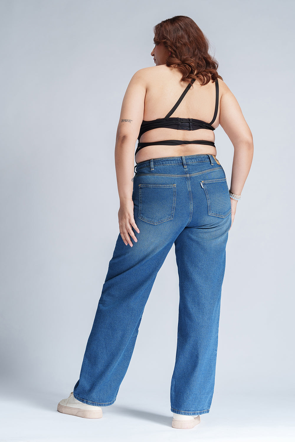 Serene Indigo Curve Straight Fit Jeans