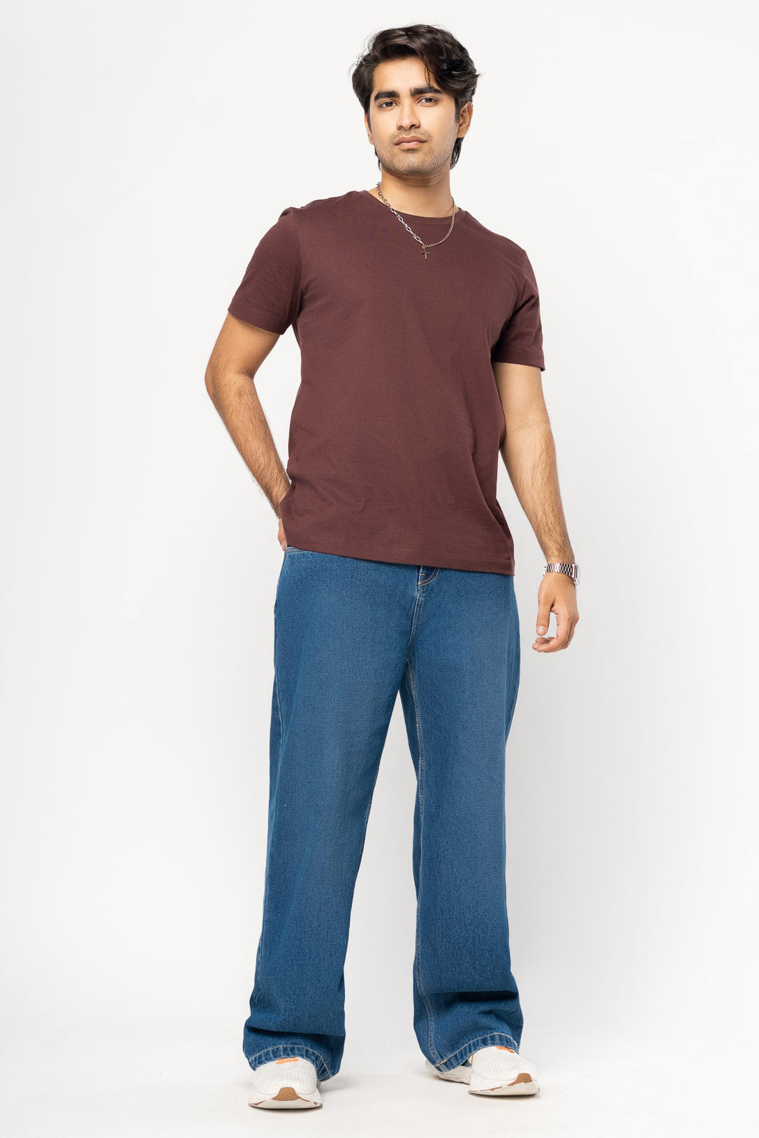Mink Beige Gurkha Men's Korean Pants