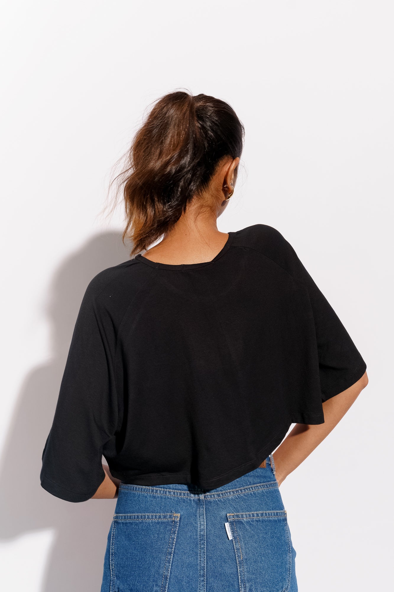 Black Relaxed Top