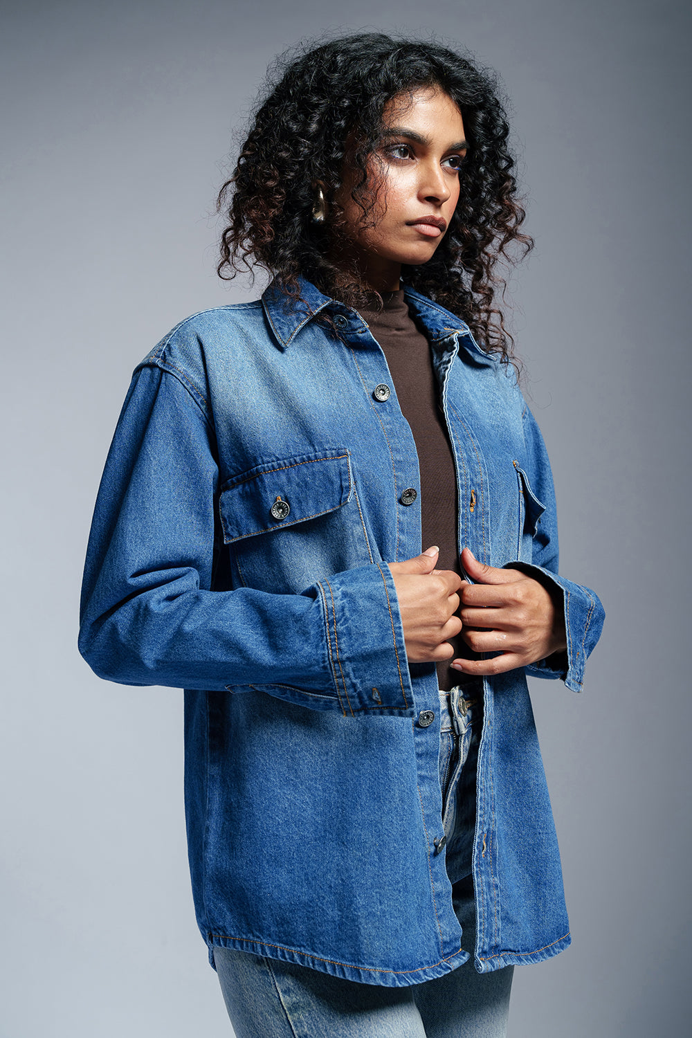 Chrome Blue Women's Denim Jacket