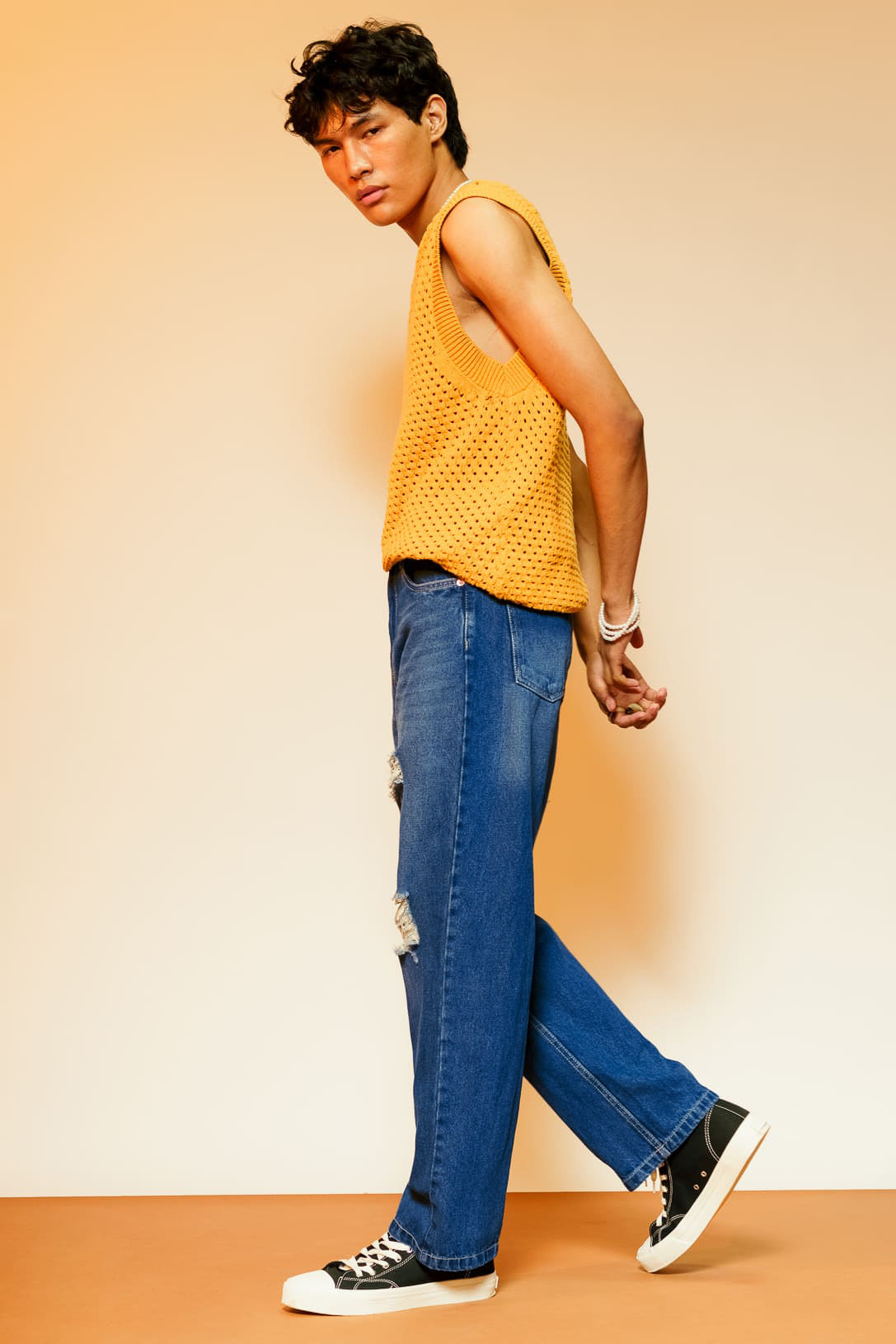 Vogue Blue Men's Straight Jeans