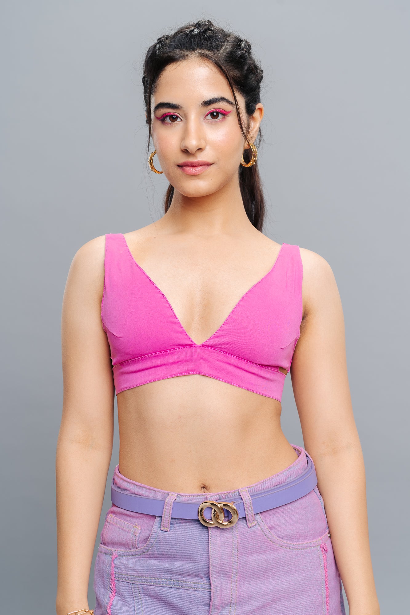 French pink bralette
