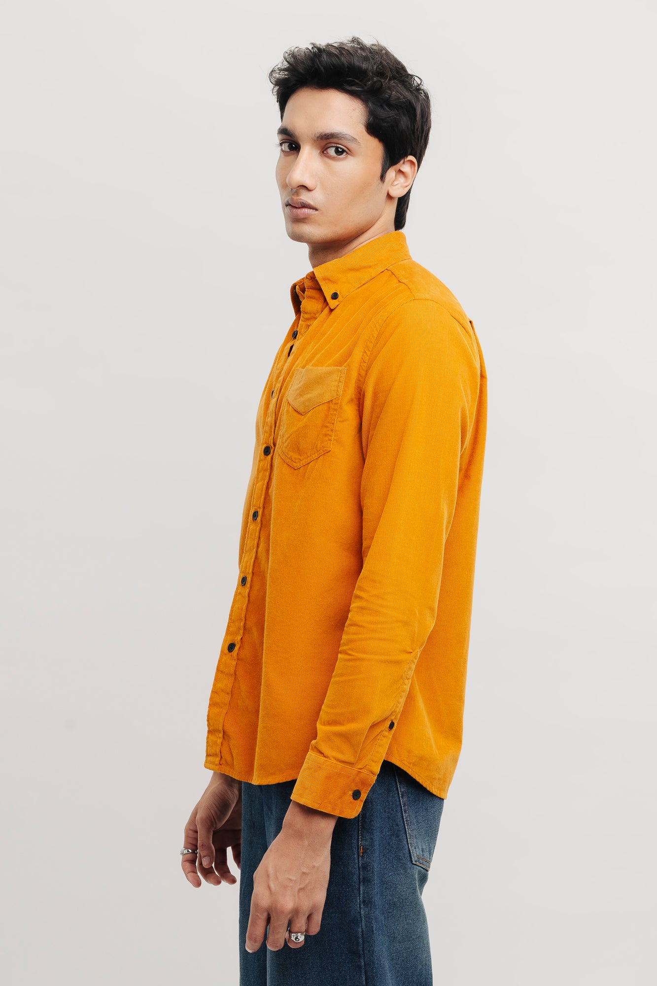U.S. Polo Assn. Denim Co. Men Solid Casual Orange Shirt - Buy U.S. Polo  Assn. Denim Co. Men Solid Casual Orange Shirt Online at Best Prices in  India | Flipkart.com