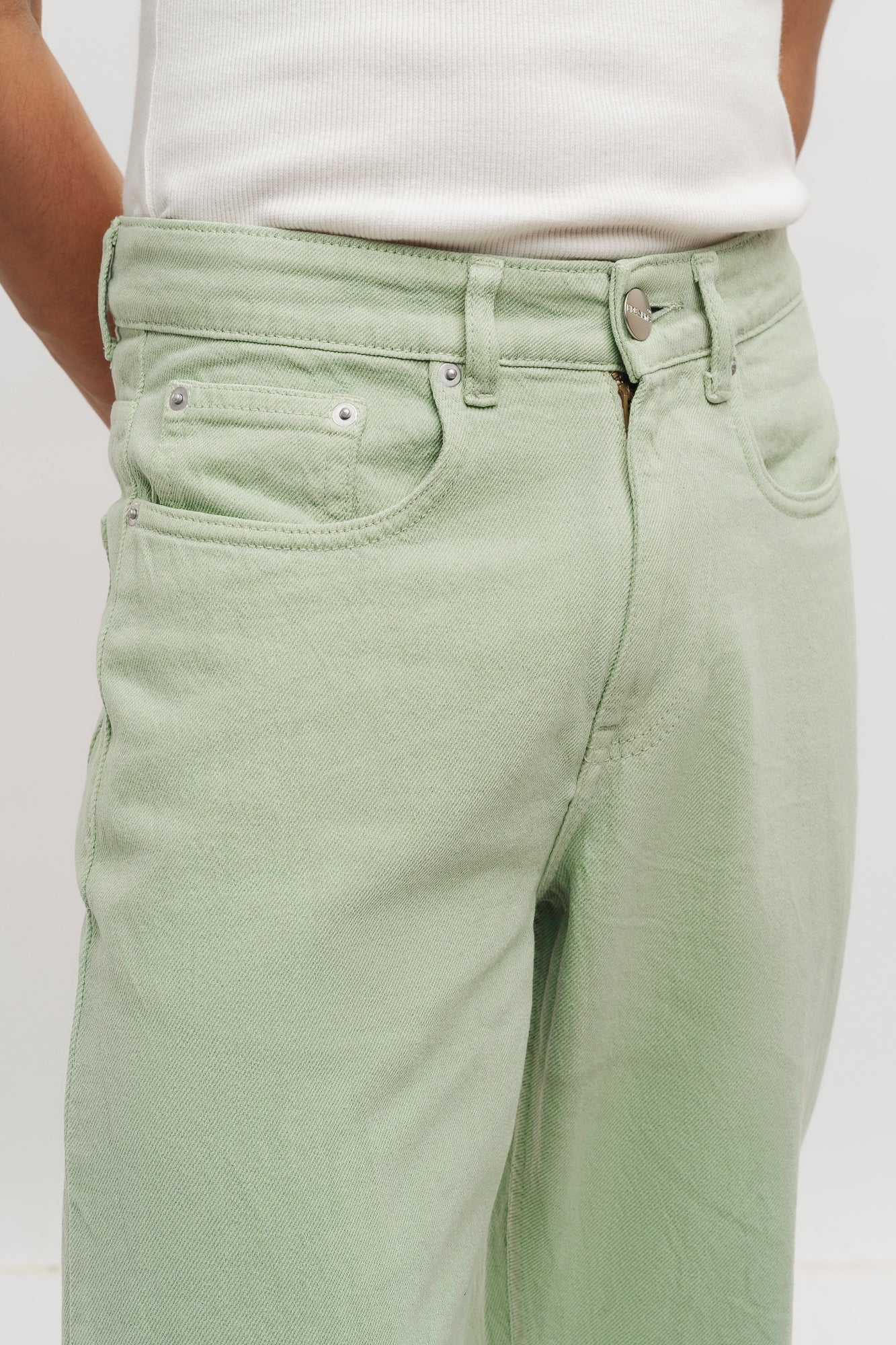 Men's Rage Green Slim Fit Jeans