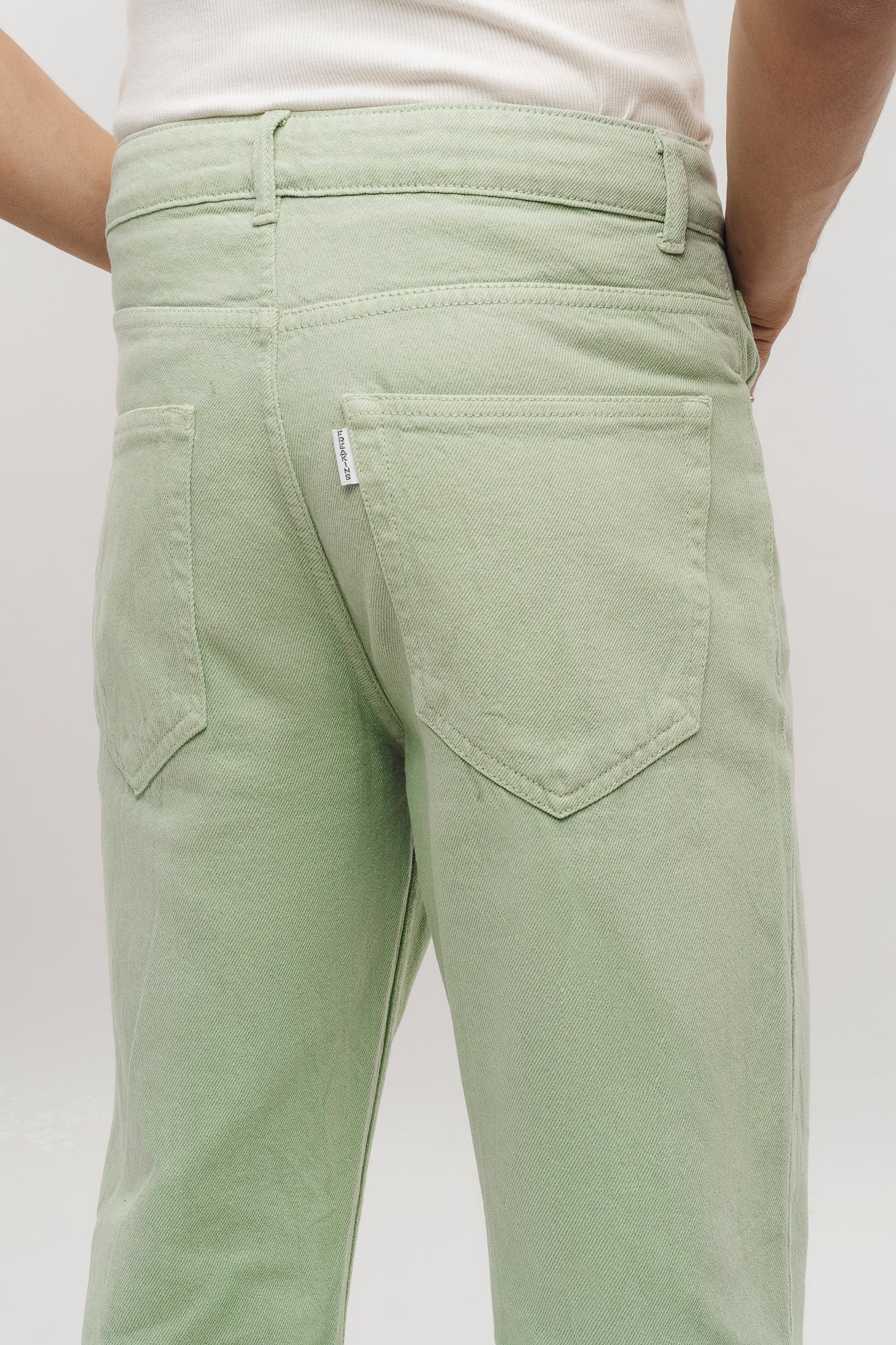 Men's Rage Green Slim Fit Jeans