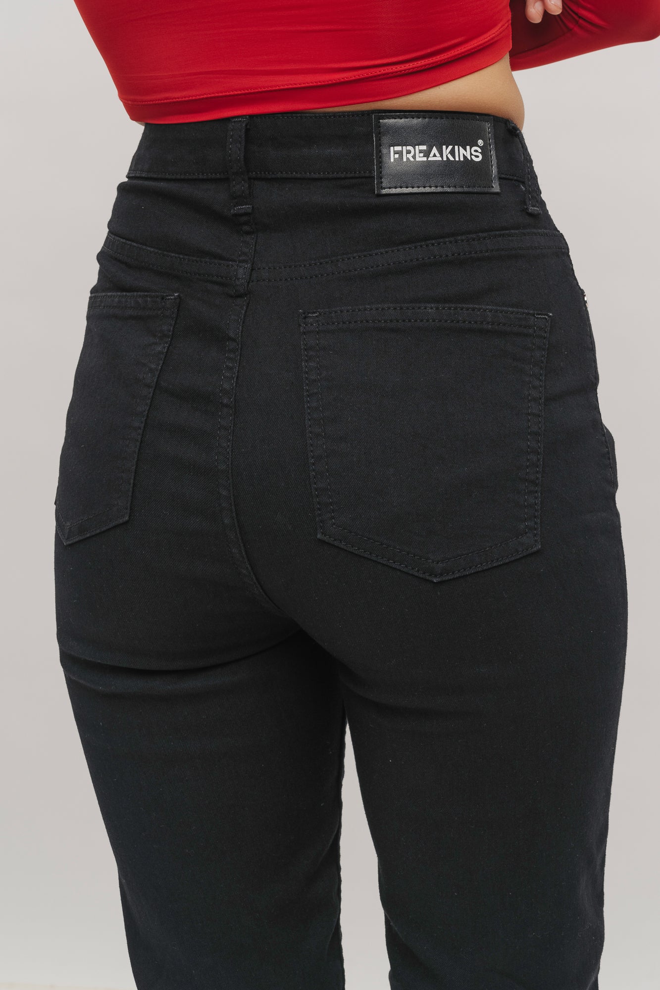 Girls Pull On Skinny Jeans - Black – Tilden Co. LLC