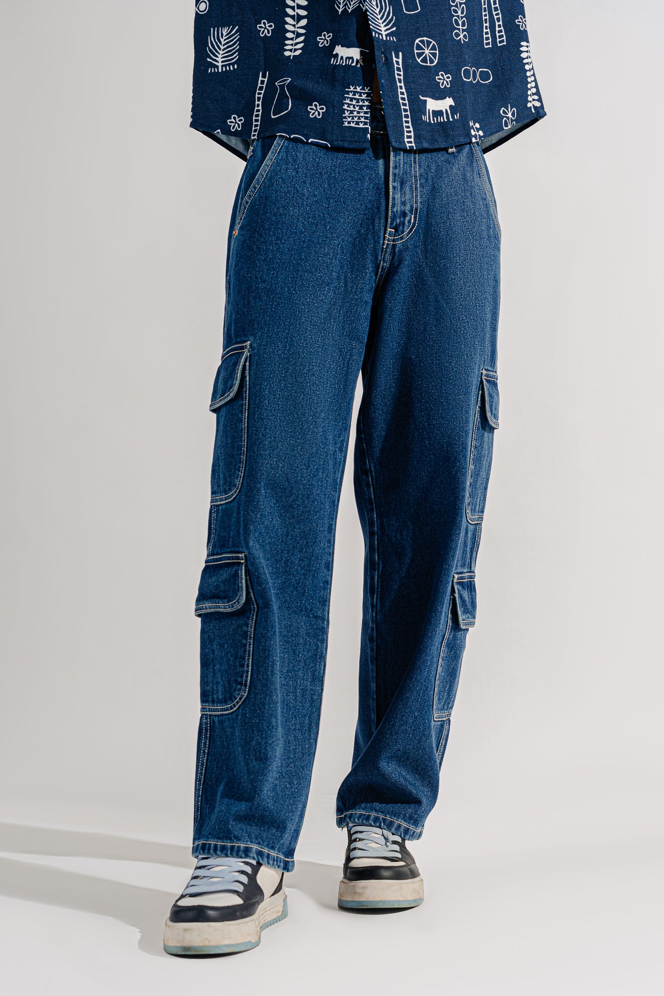 Paratrooper Blue Men’s Cargo
