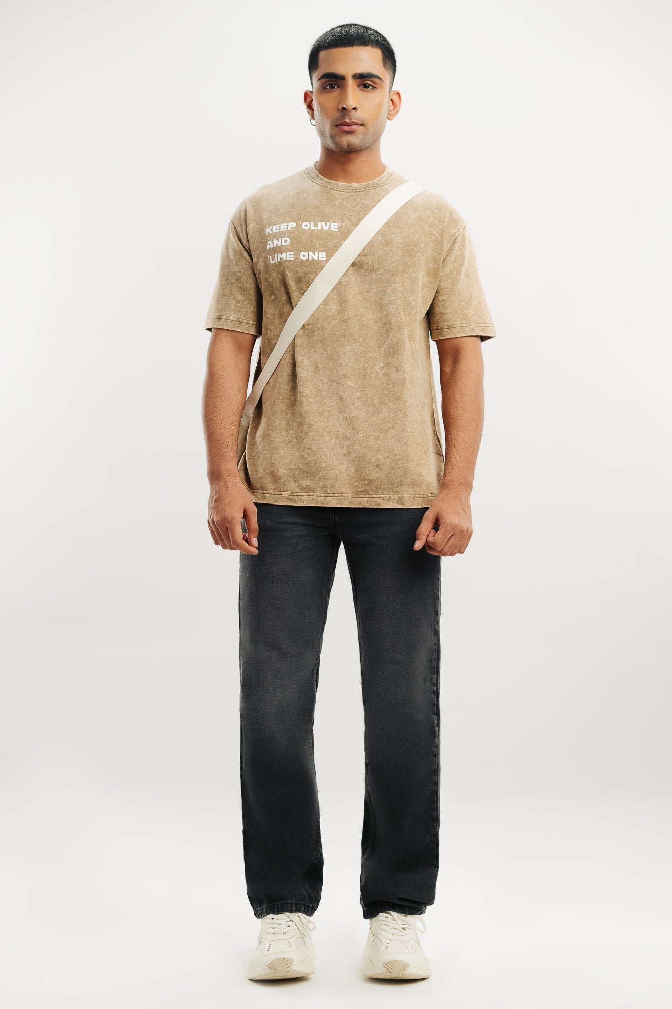 Charcoal Men's Straight Jeans