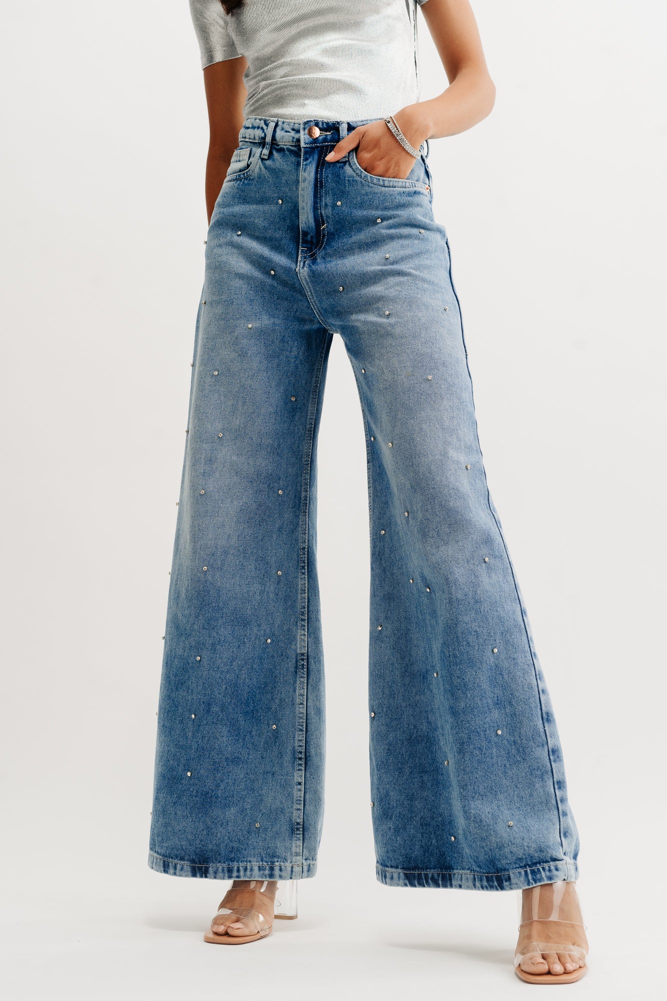 Free People flare leg jeans outlet