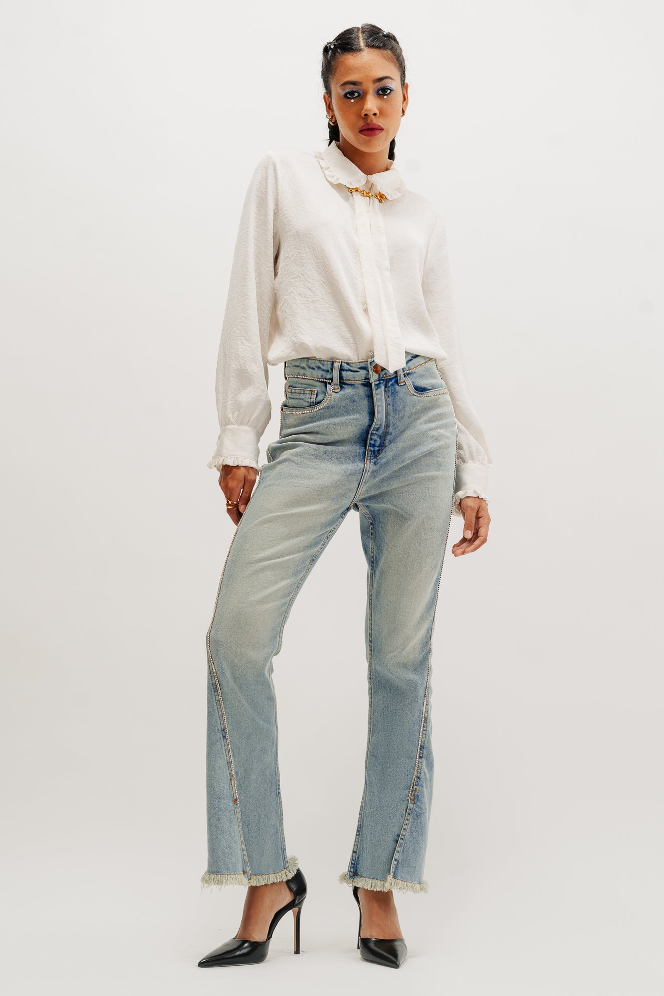 Open store cut jeans