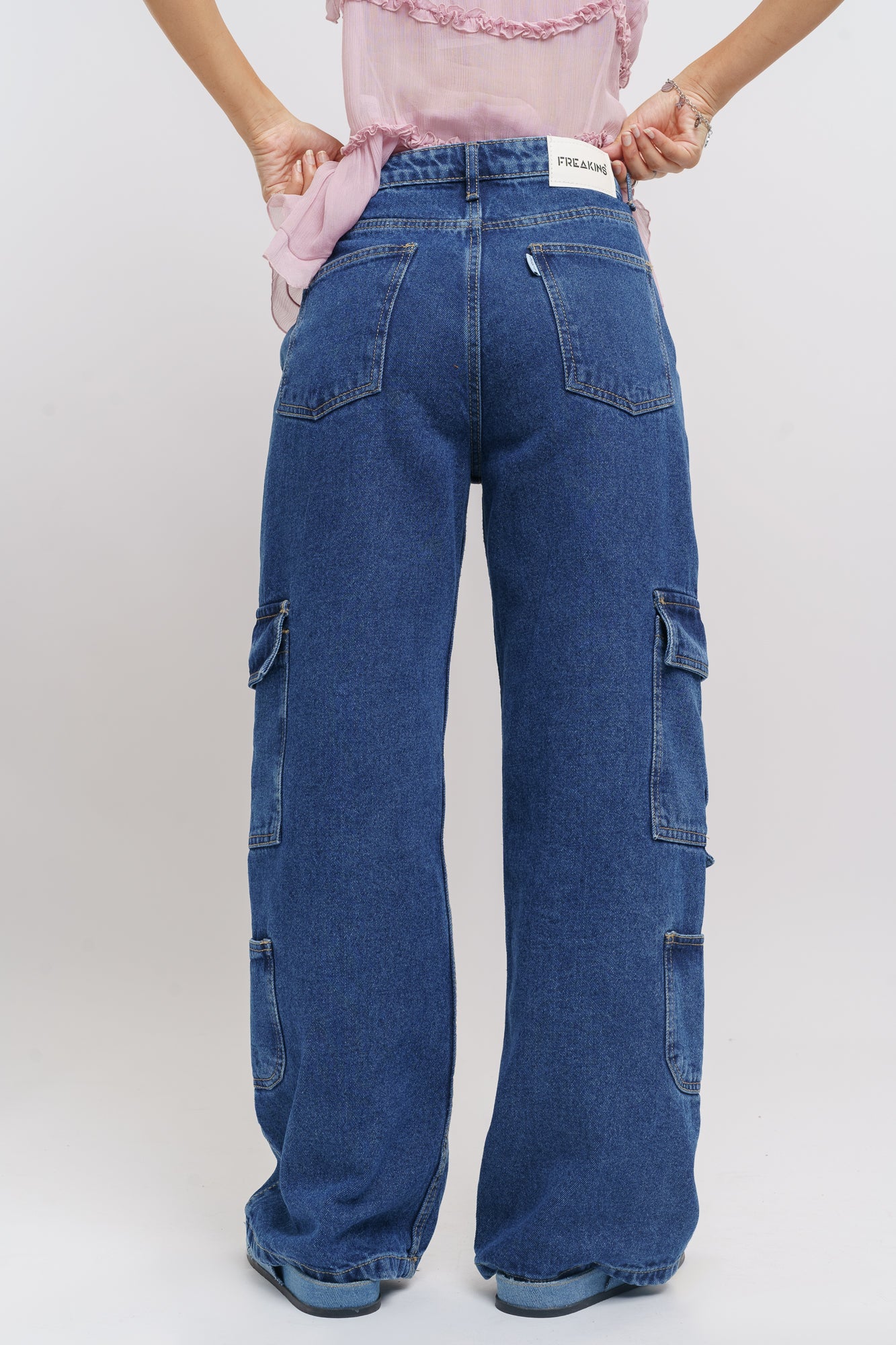 Women's High Rise Stretch Bootcut Jeans in Medium Vintage