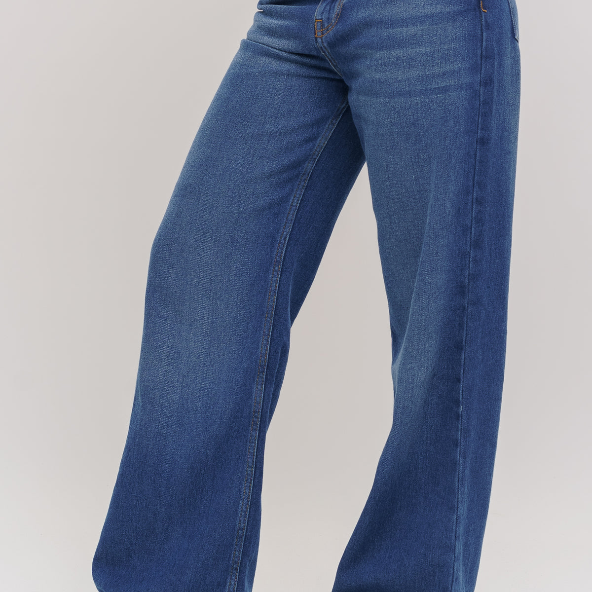 Core Blue Women's Wide Jeans