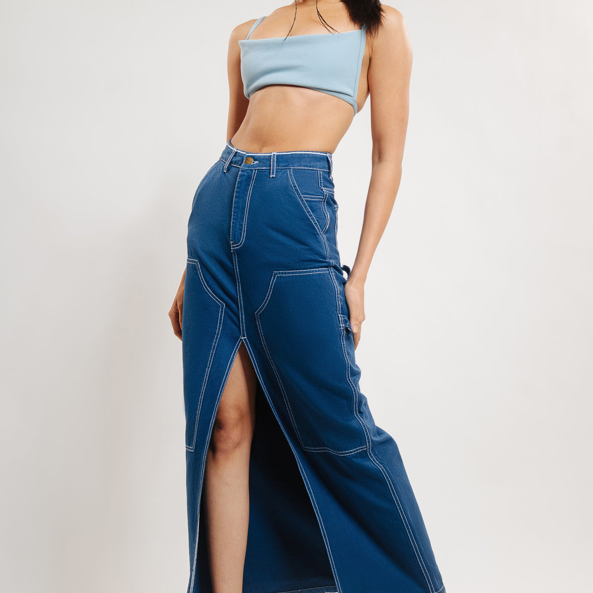 スカート janesmith HERRINGBONE SLIT SKIRT janesmith✨HERRINGBONE SLIT SKIRT