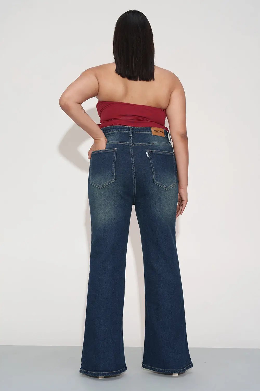 Indigo Blaze Curve Bootcut Jeans