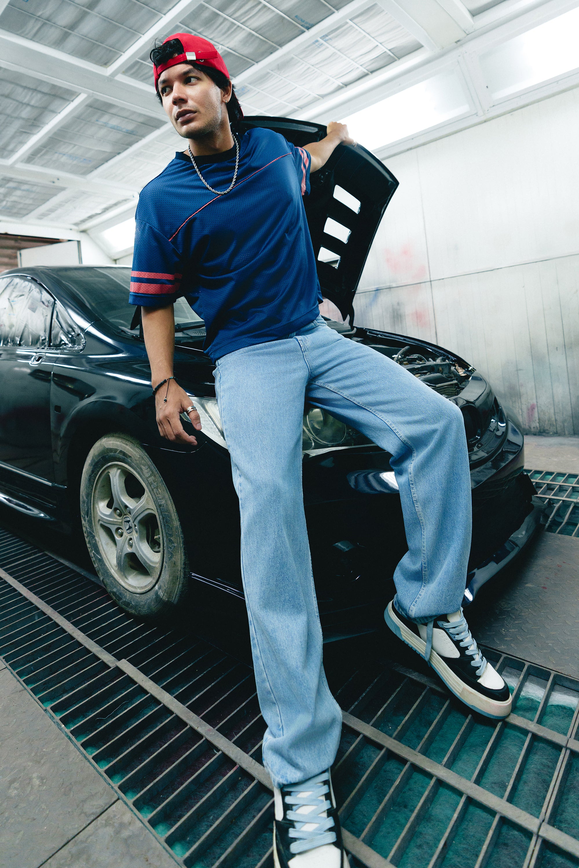All Day Blue Men's Baggy Jeans
