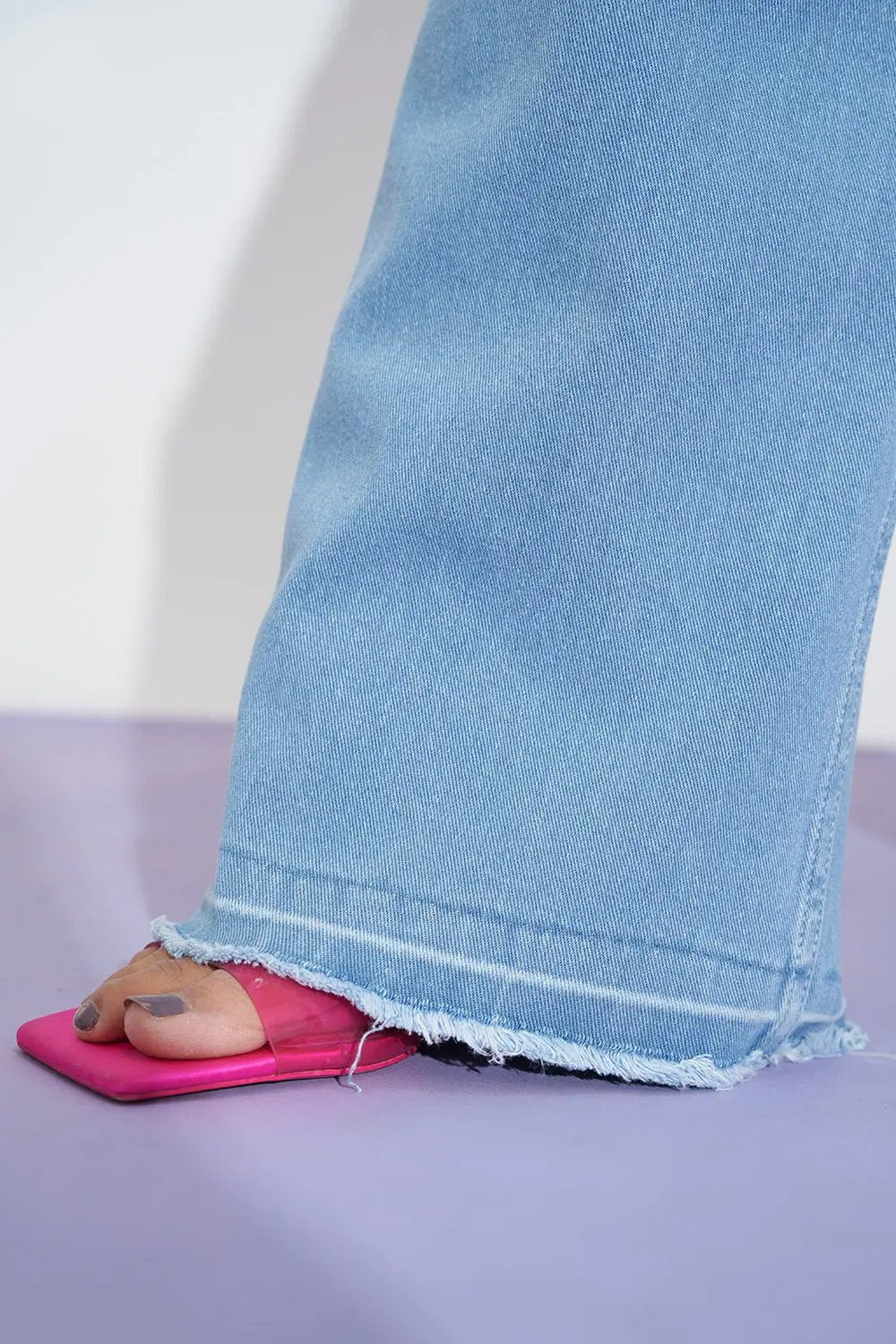 Oceanic Ombre Wide Leg Jeans