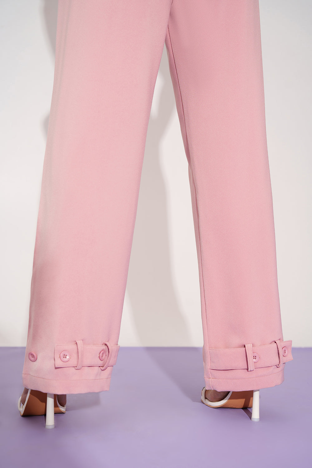 Briar Rose Adjustable Hem Korean Pants