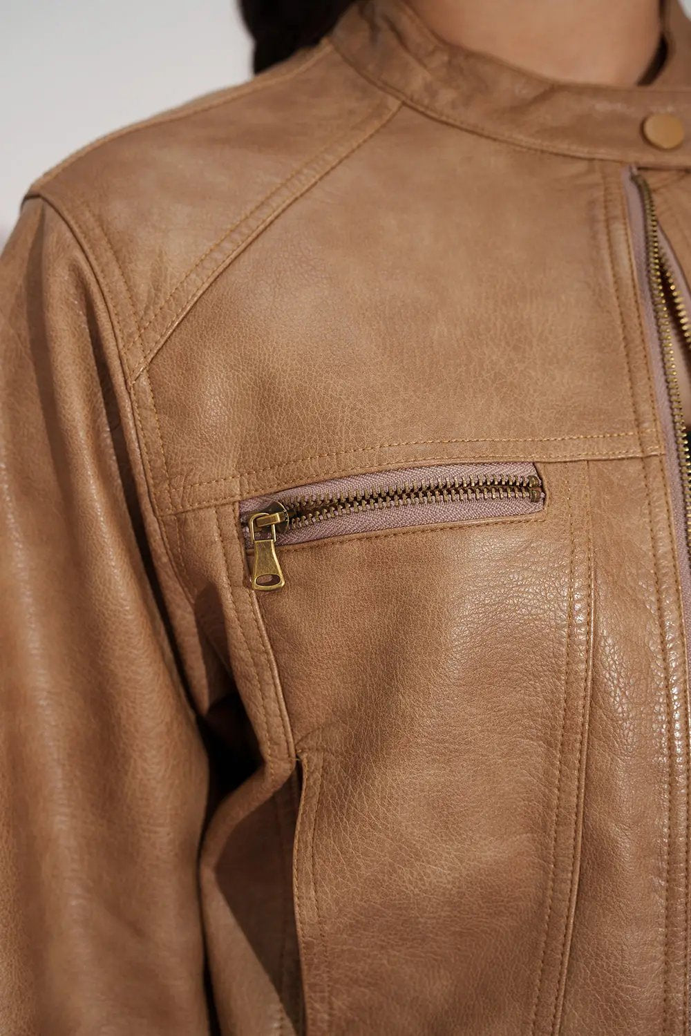 Sierra Copper Women's Biker Jacket