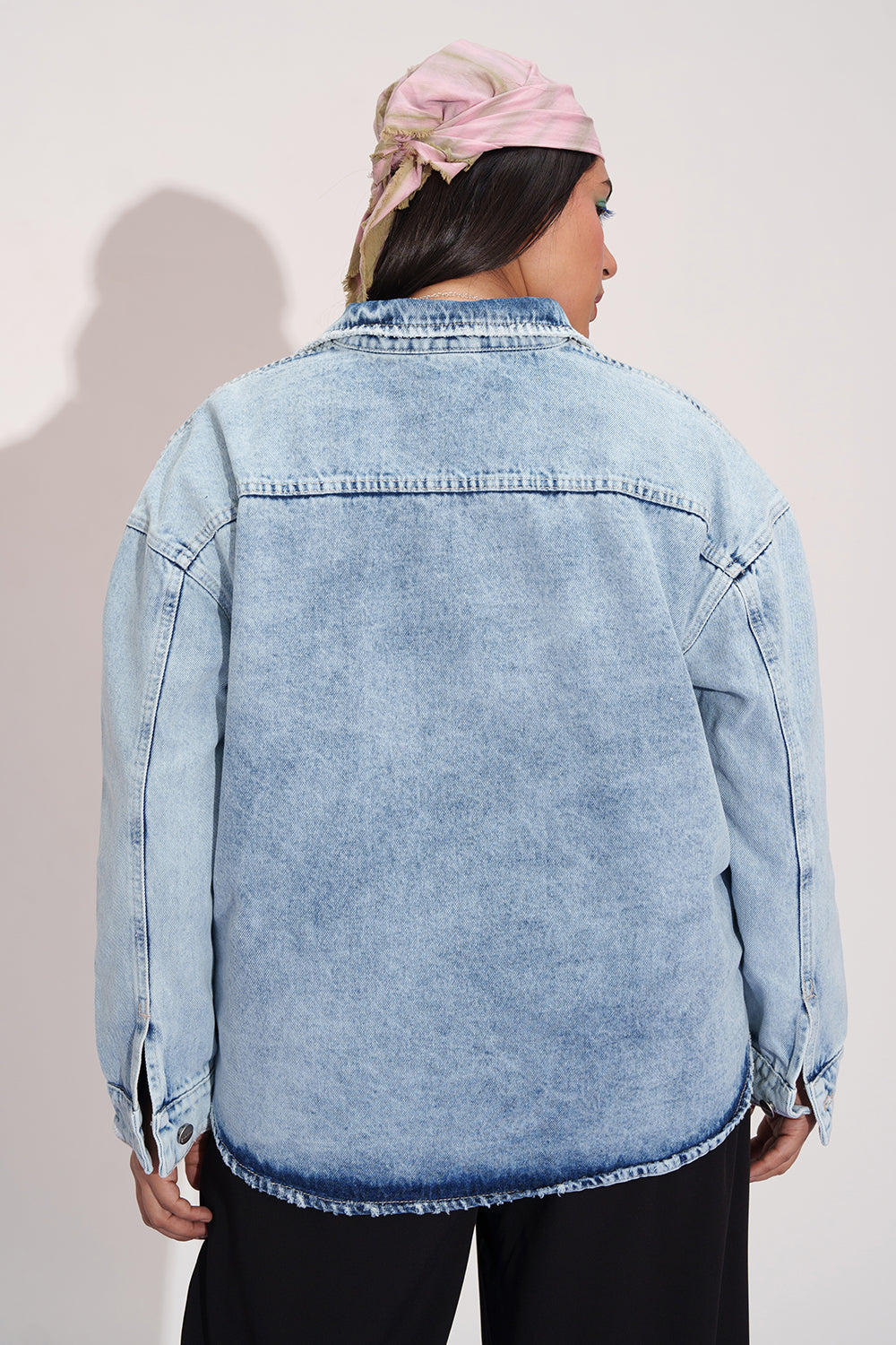 Old-School Denim Vintage Shacket