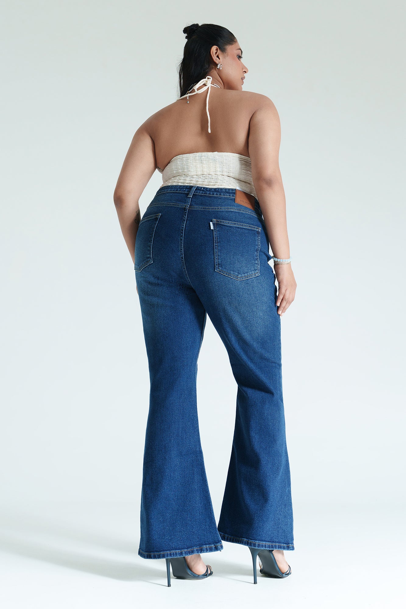 Curve Nexus Blue Bootcut Jeans