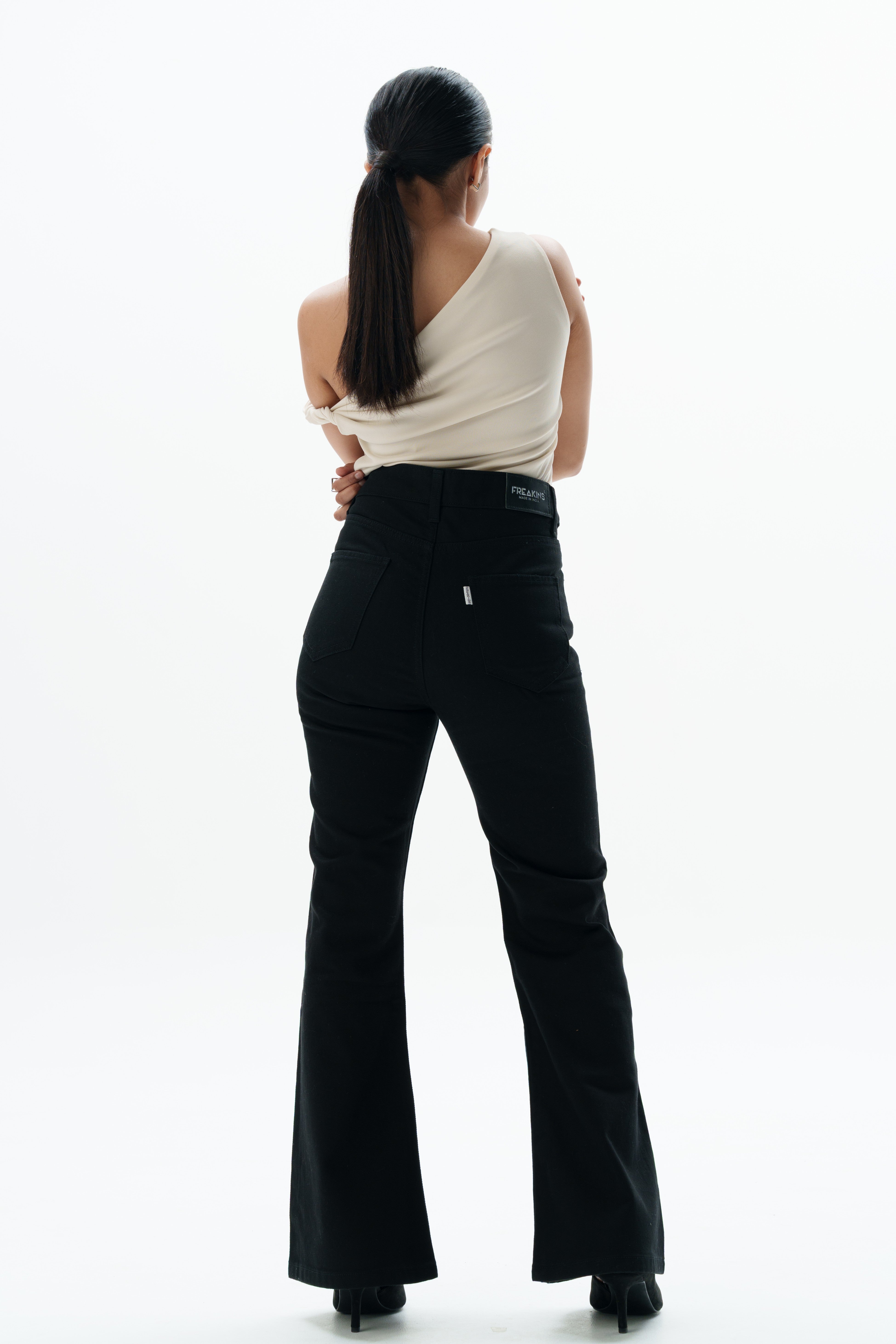 Dark Matter Black Bootcut Jeans