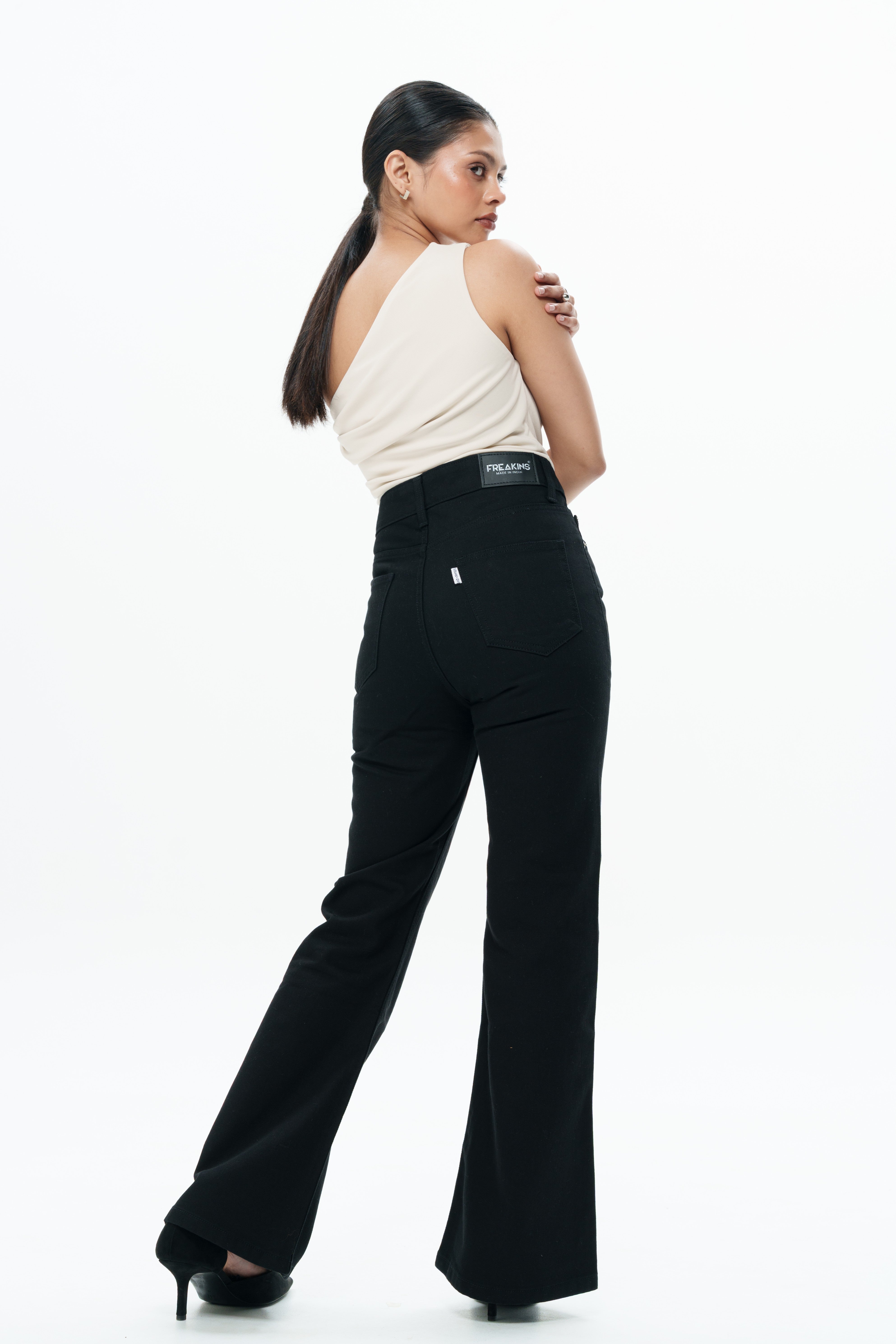 Dark Matter Black Bootcut Jeans