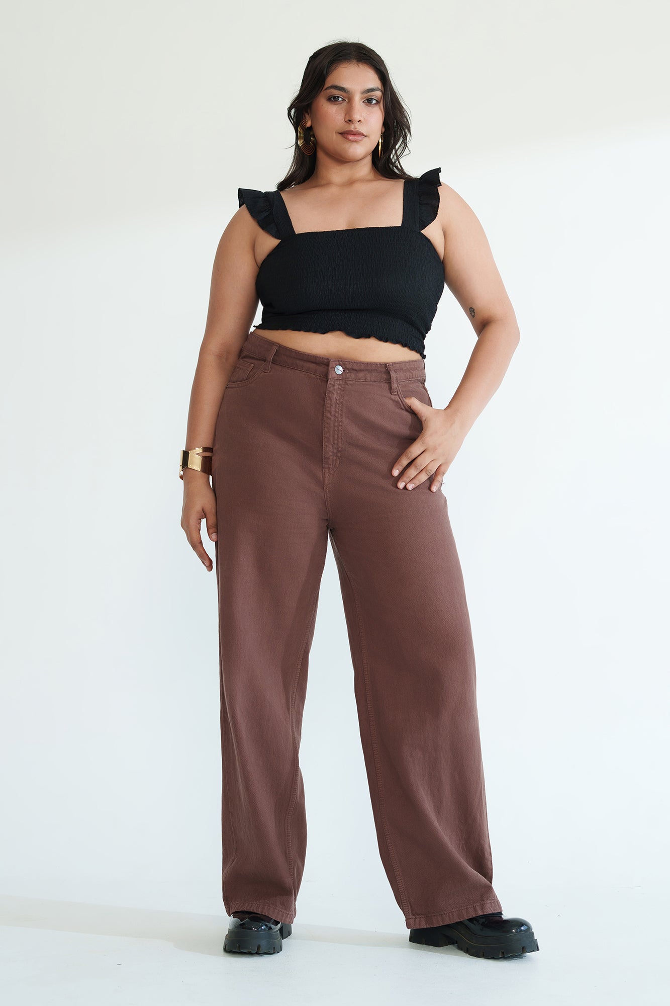 Amber Distressed Women's Slouchy Jeans